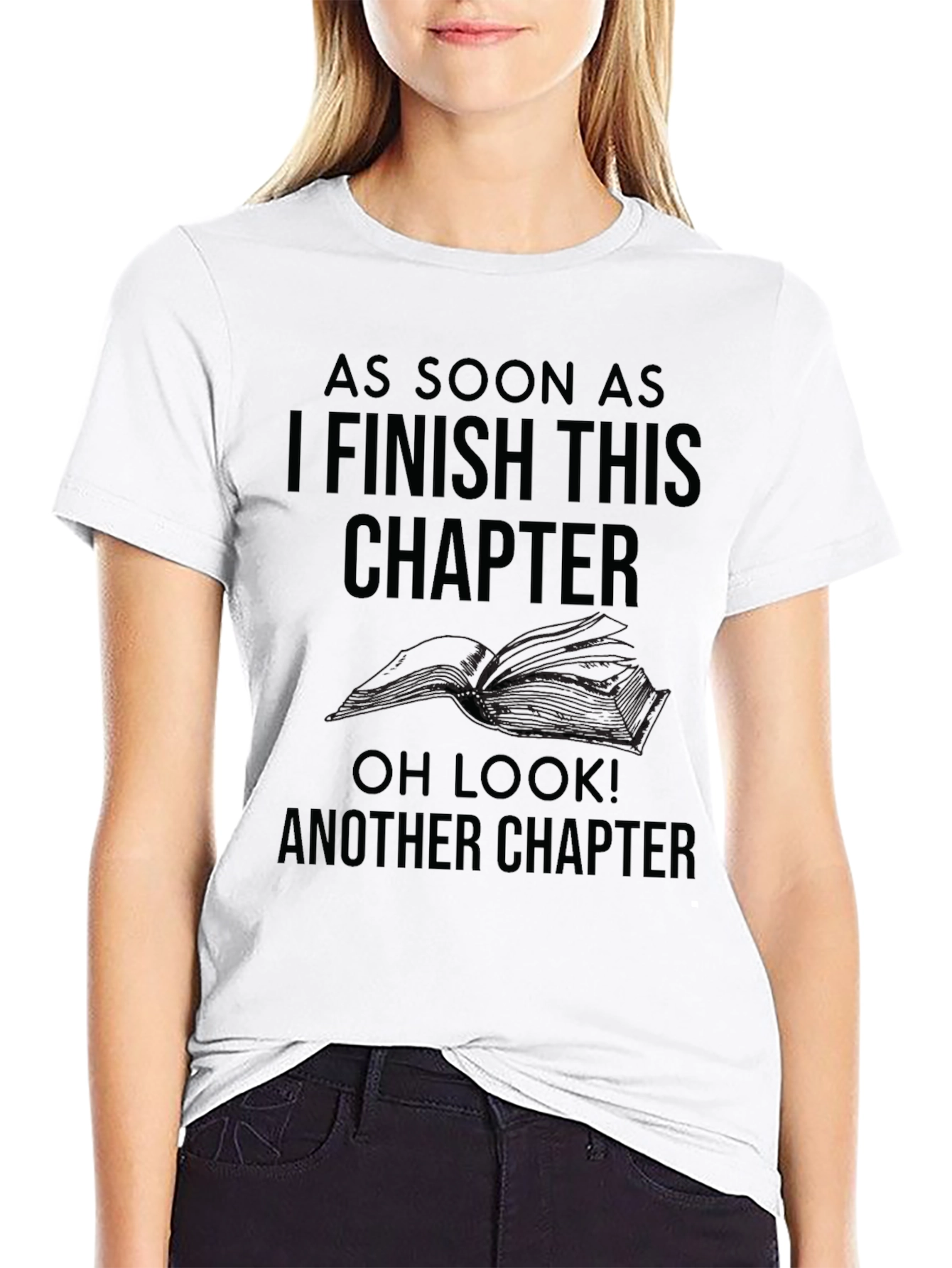 Book Lover T-Shirt: Another Chapter