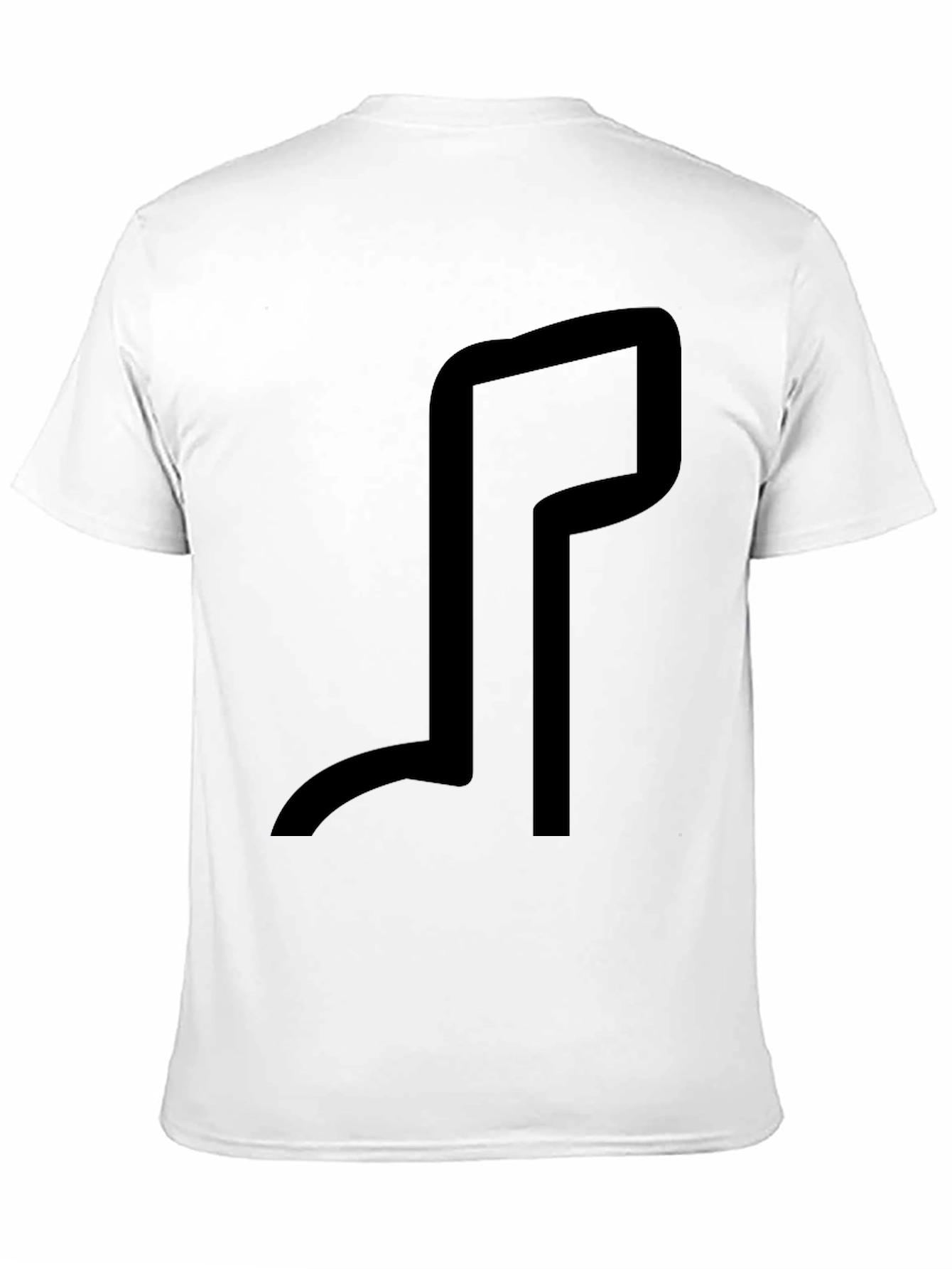 Minimalist Graphic Tee - Black