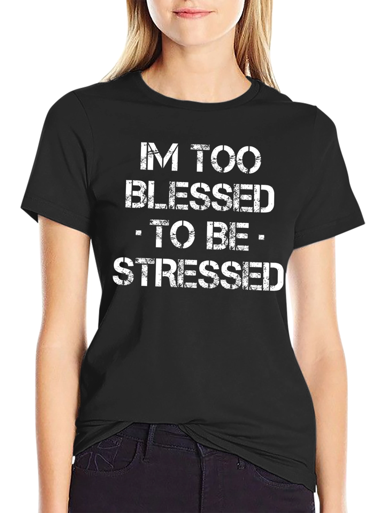 Blessed T-Shirt - Mens Black Graphic Tee