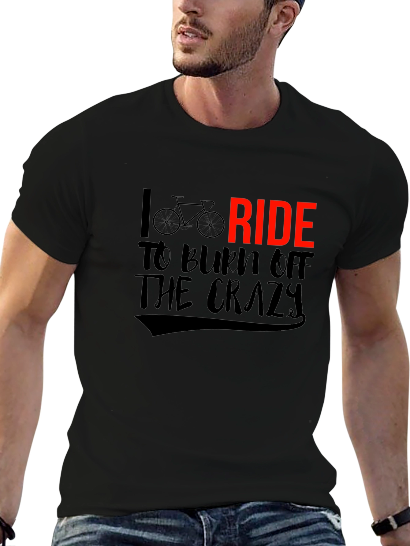 I Ride To Burn Off The Crazy Graphic T-Shirt