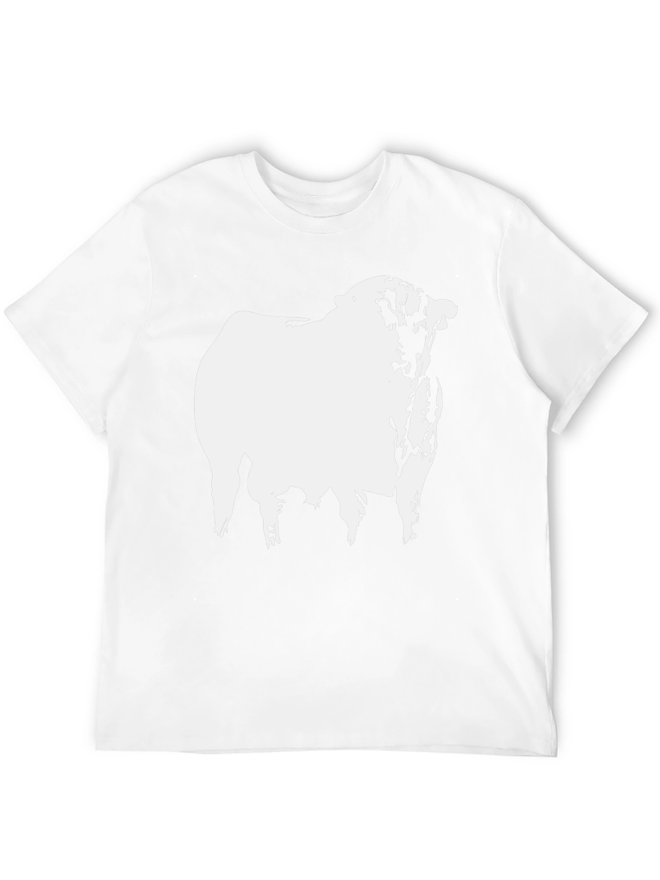 Bull Graphic T-Shirt - Black Cotton Tee