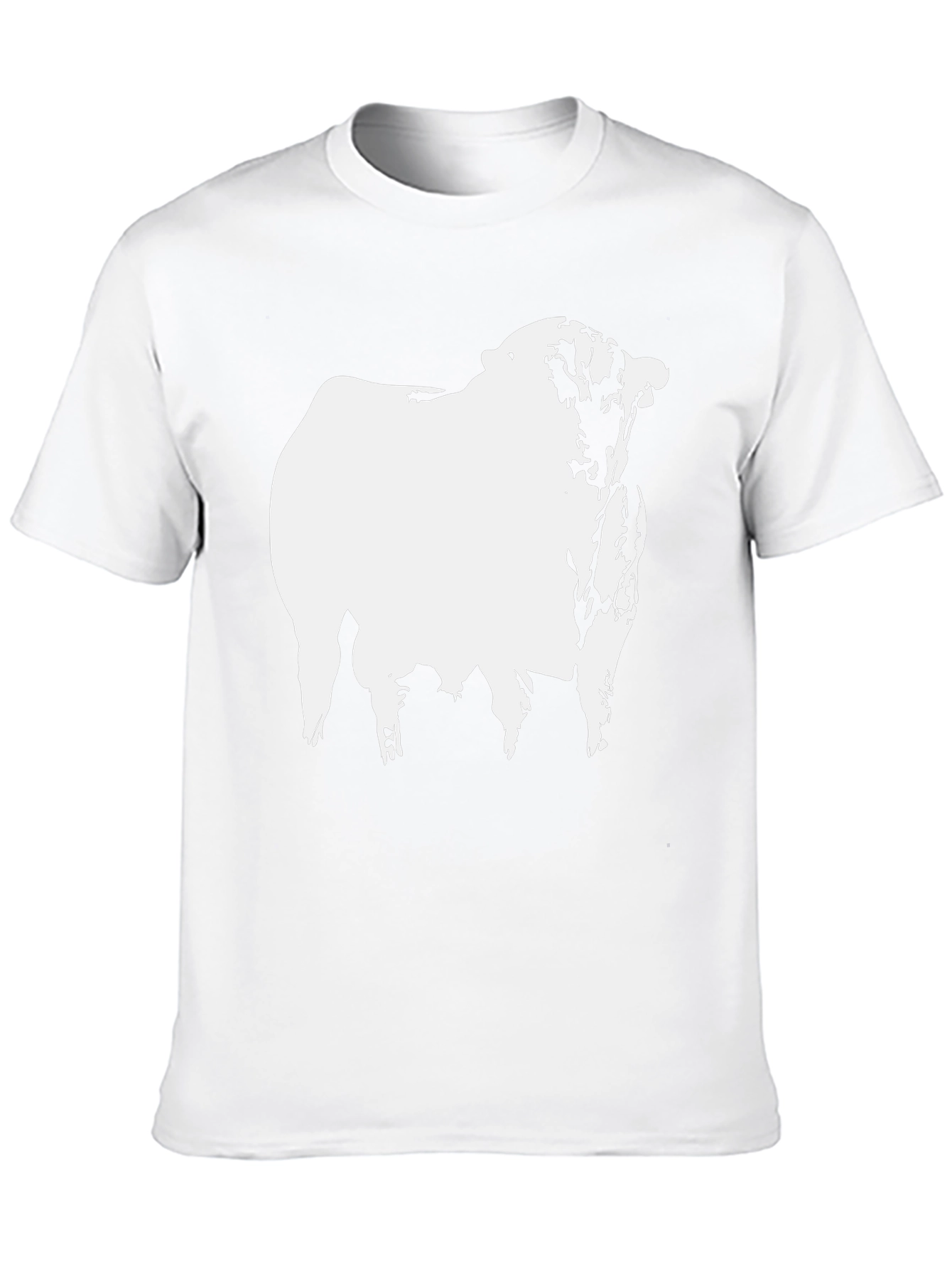Bull Graphic T-Shirt - Black Cotton Tee