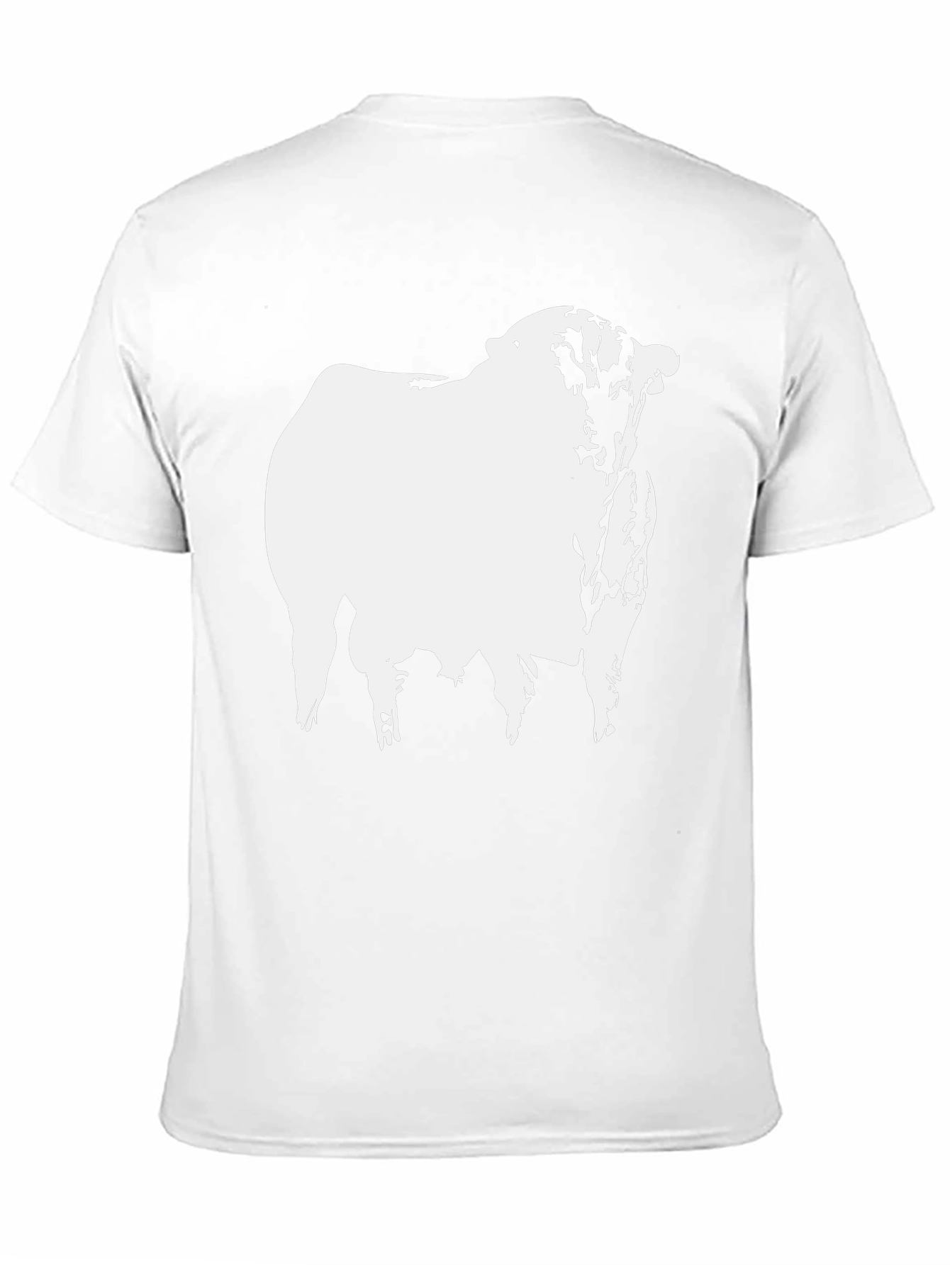 Bull Graphic T-Shirt - Black Cotton Tee