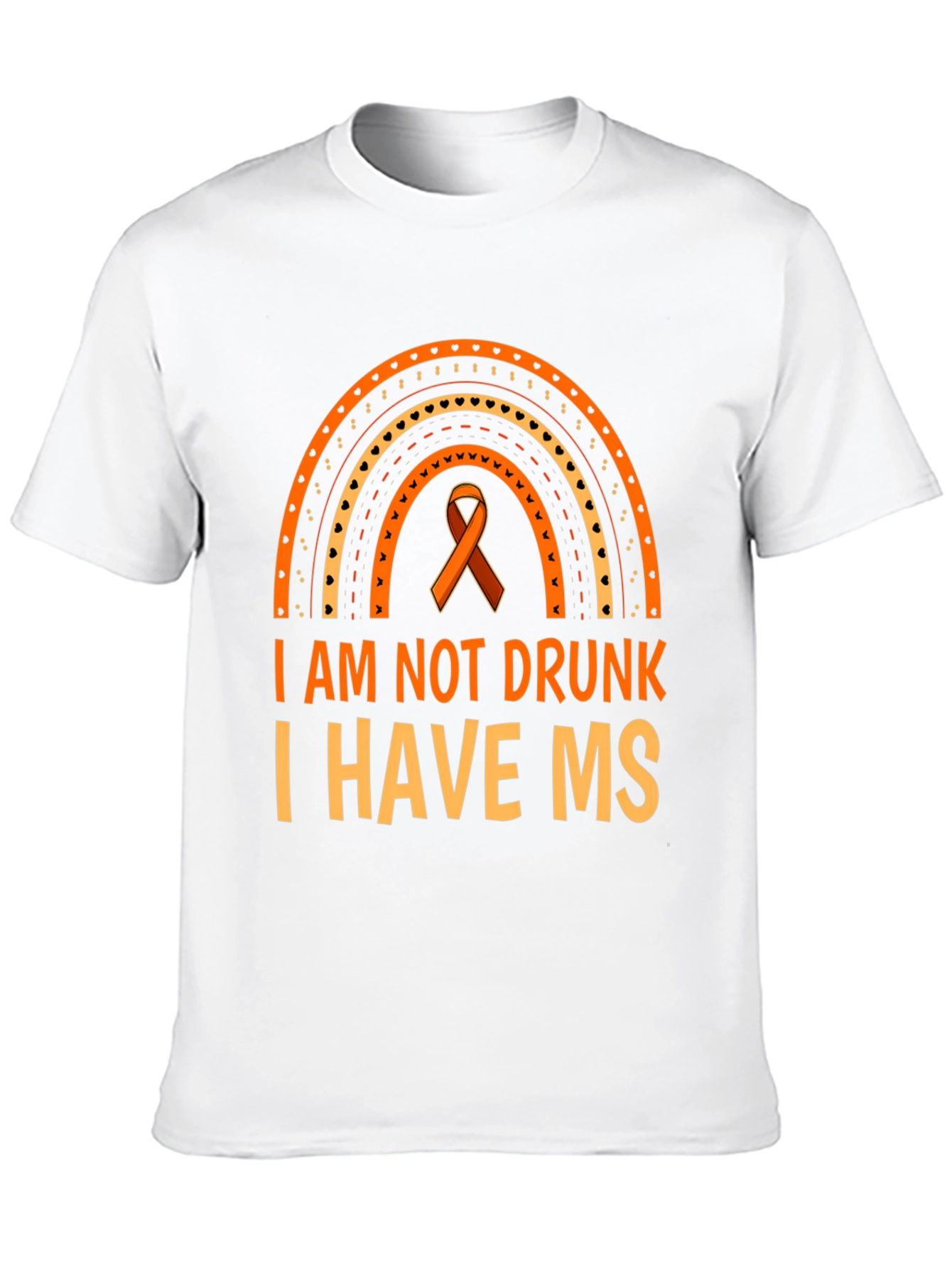 MS Awareness T-Shirt - I Am Not Drunk