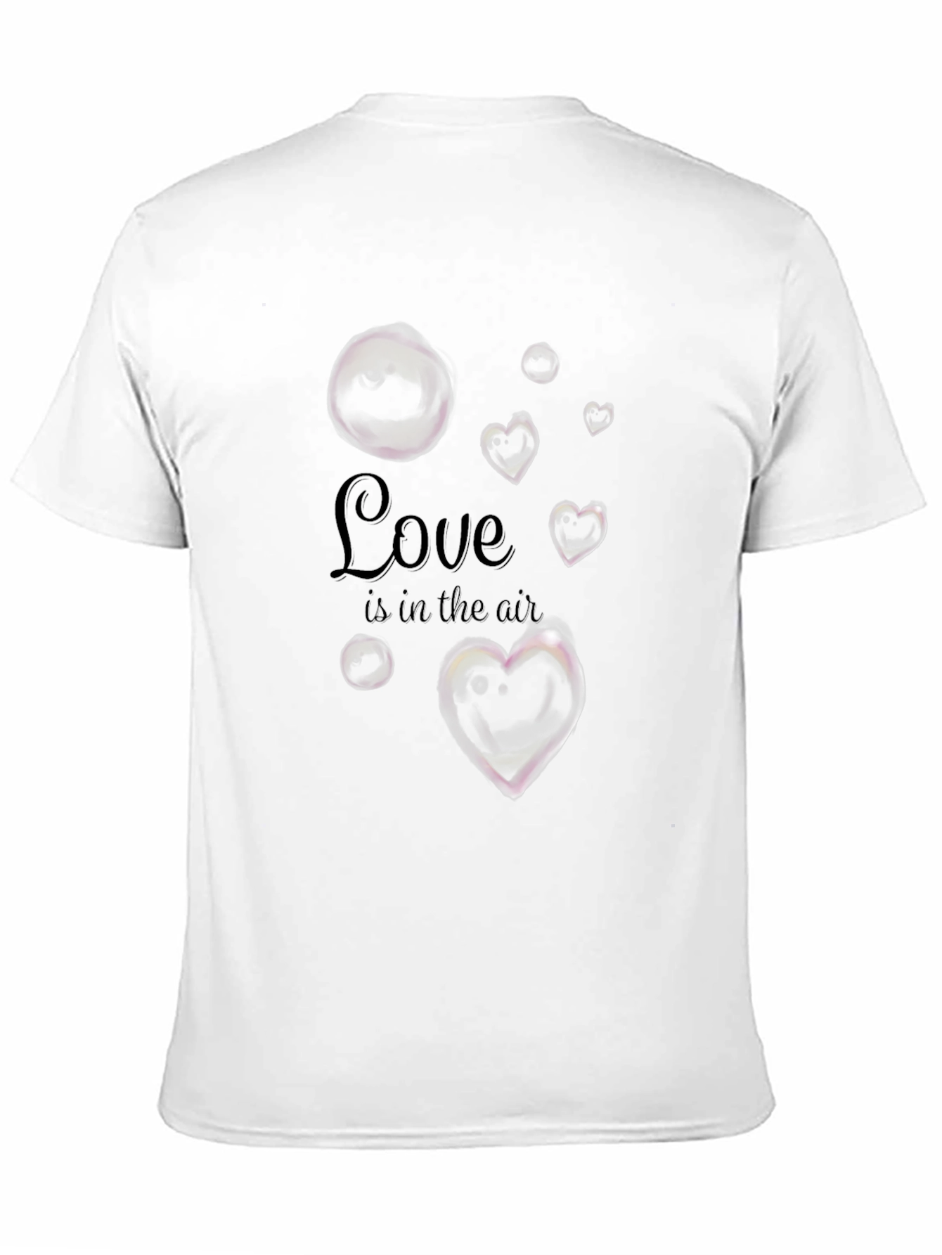 Love is in the Air Graphic Tee - Black