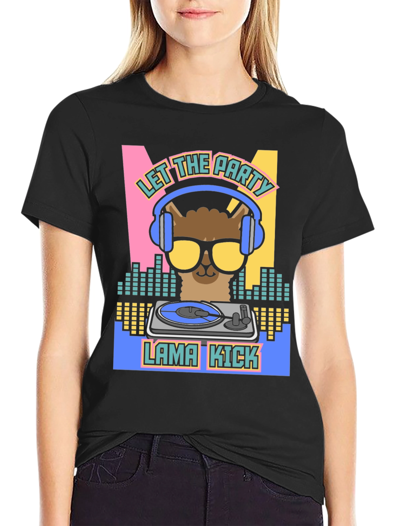 Llama Kick Party Tee
