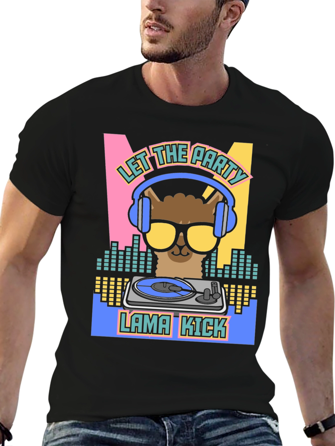Llama Kick Party Tee