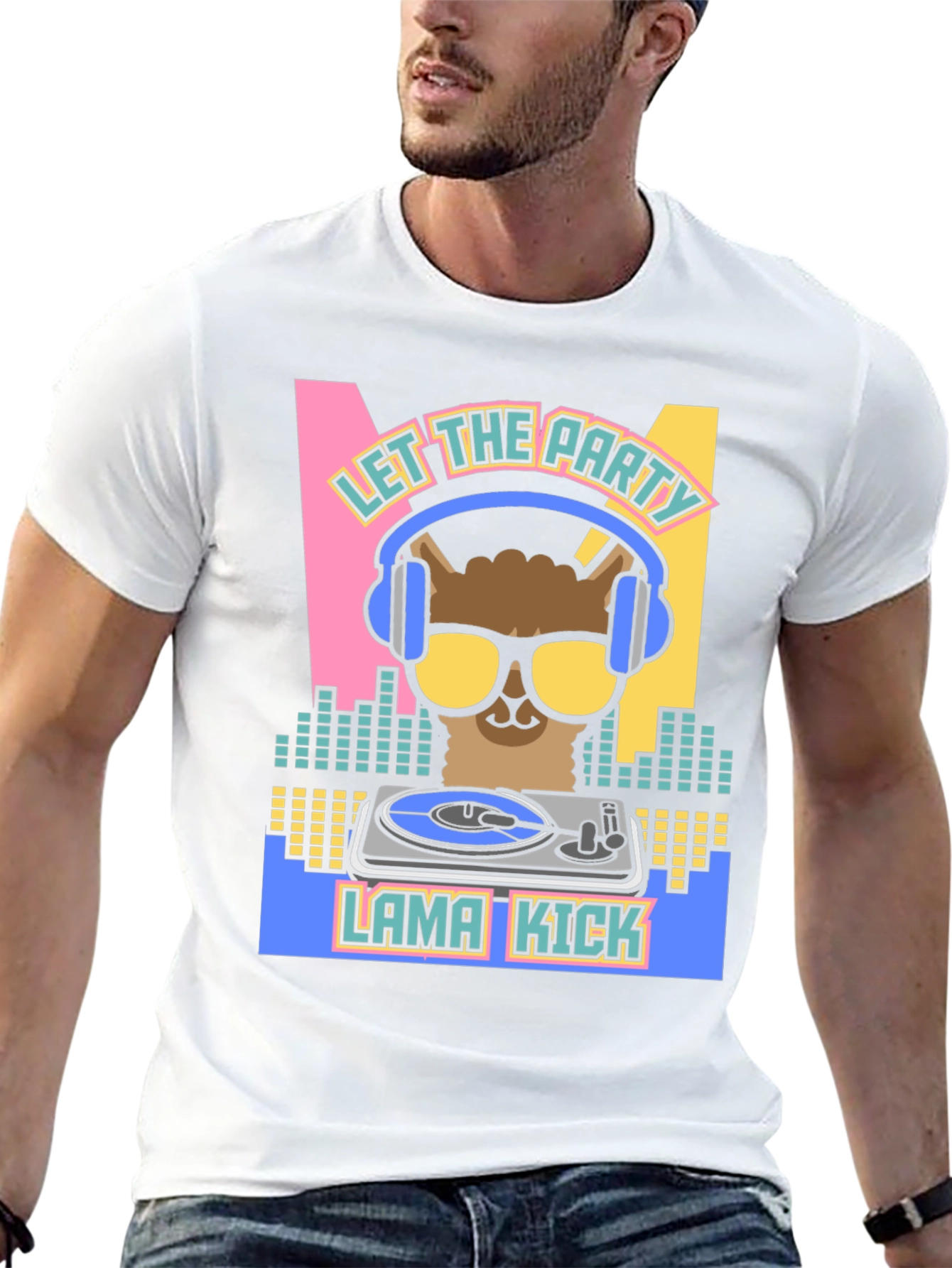 Llama Kick Party Tee