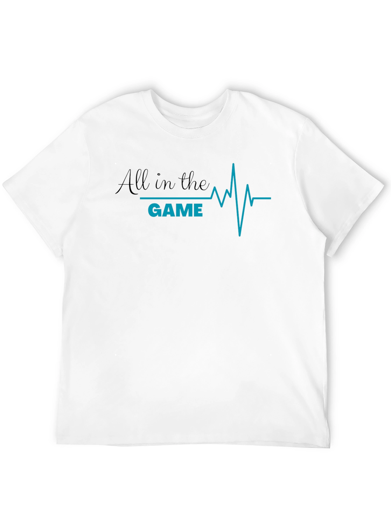 All in the Game Graphic Tee - Black