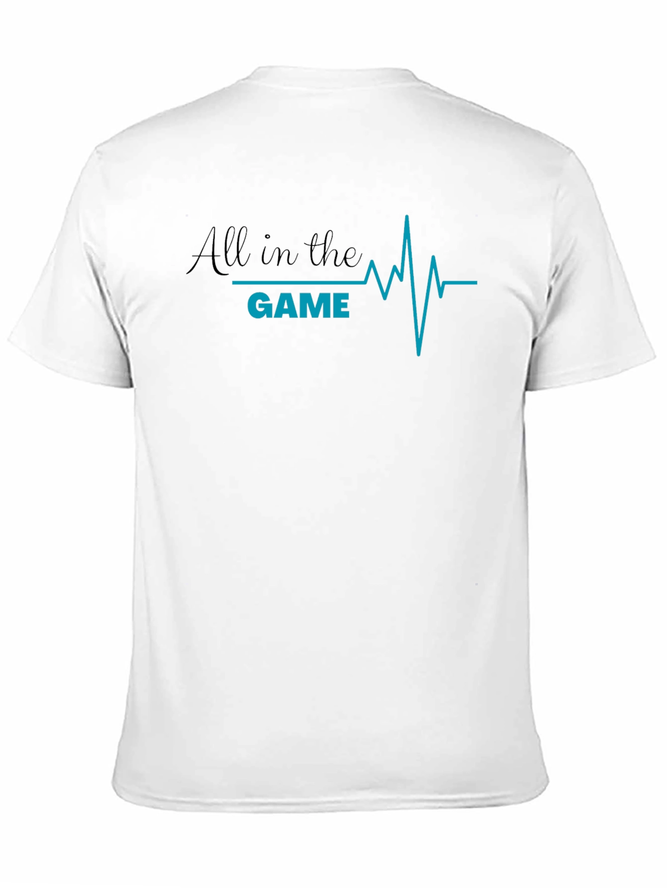 All in the Game Graphic Tee - Black