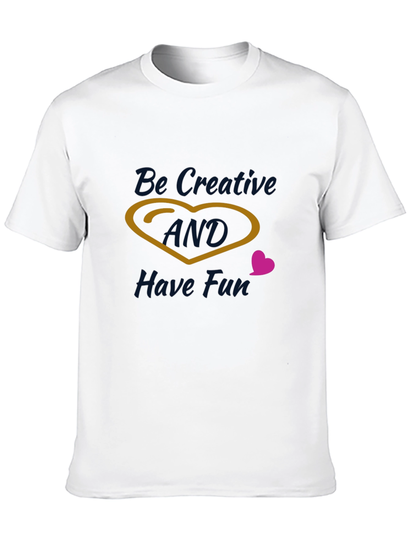 Be Creative Heart T-Shirt