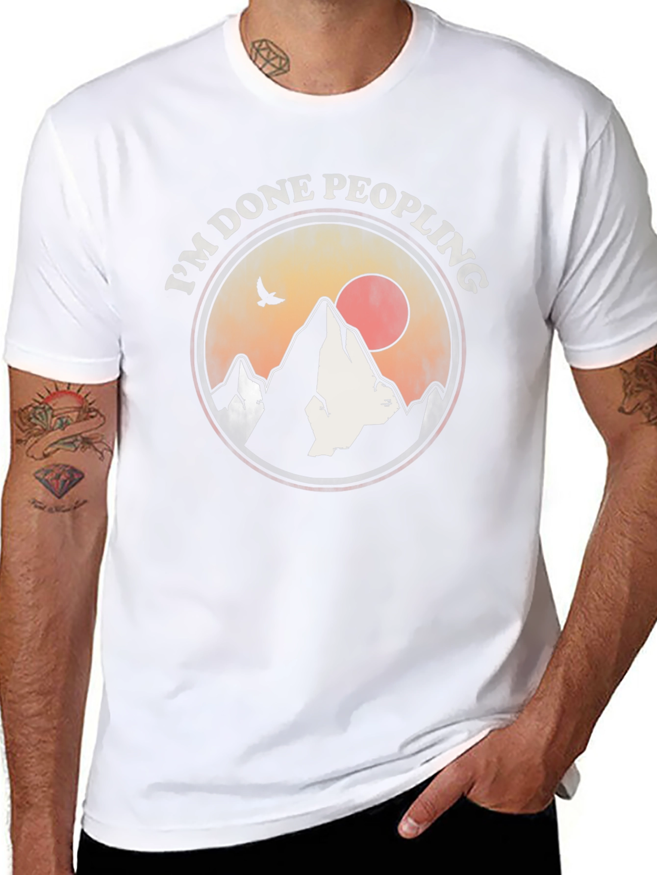 Im Done Peopling Mountain T-Shirt