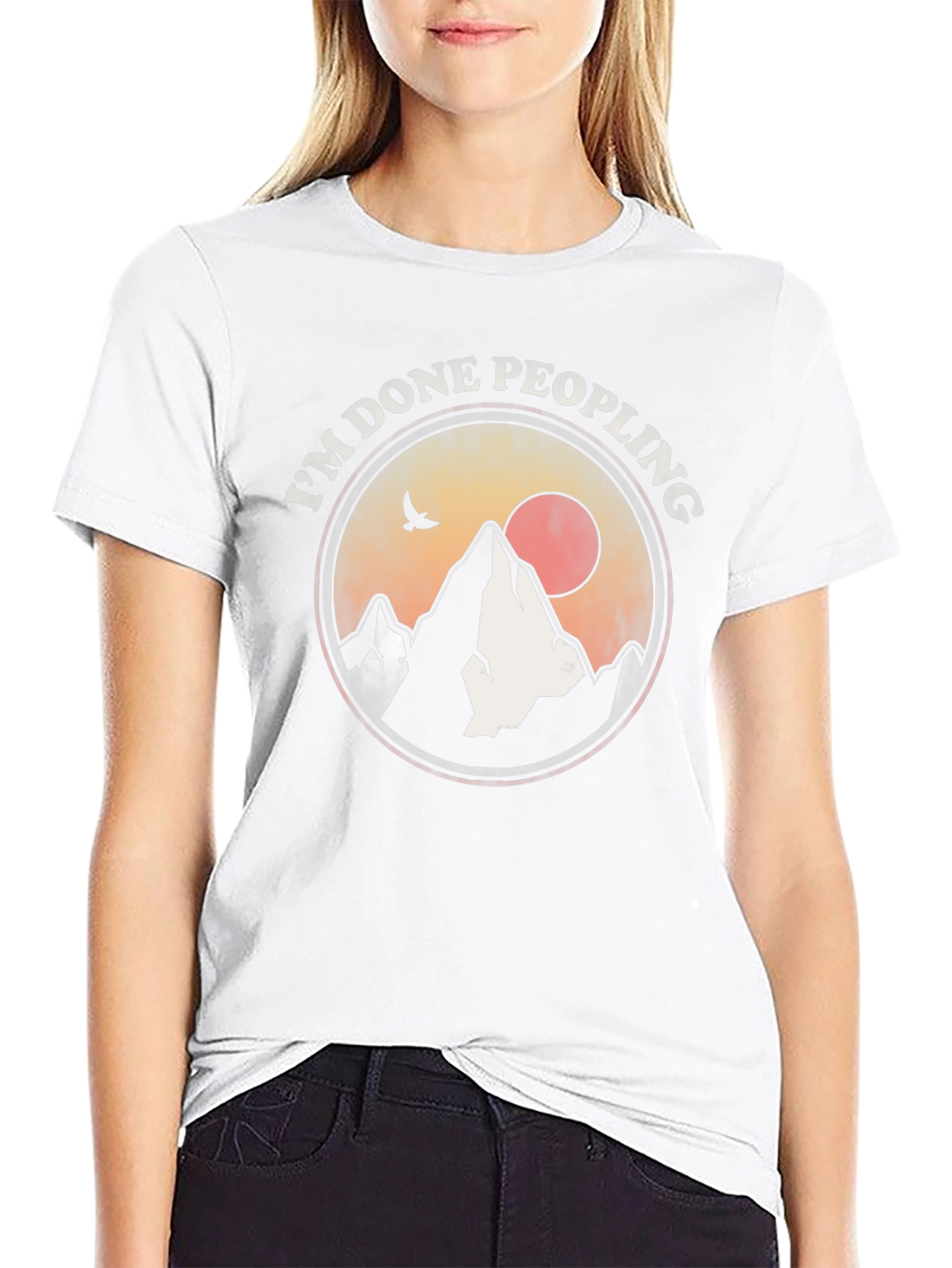 Im Done Peopling Mountain T-Shirt
