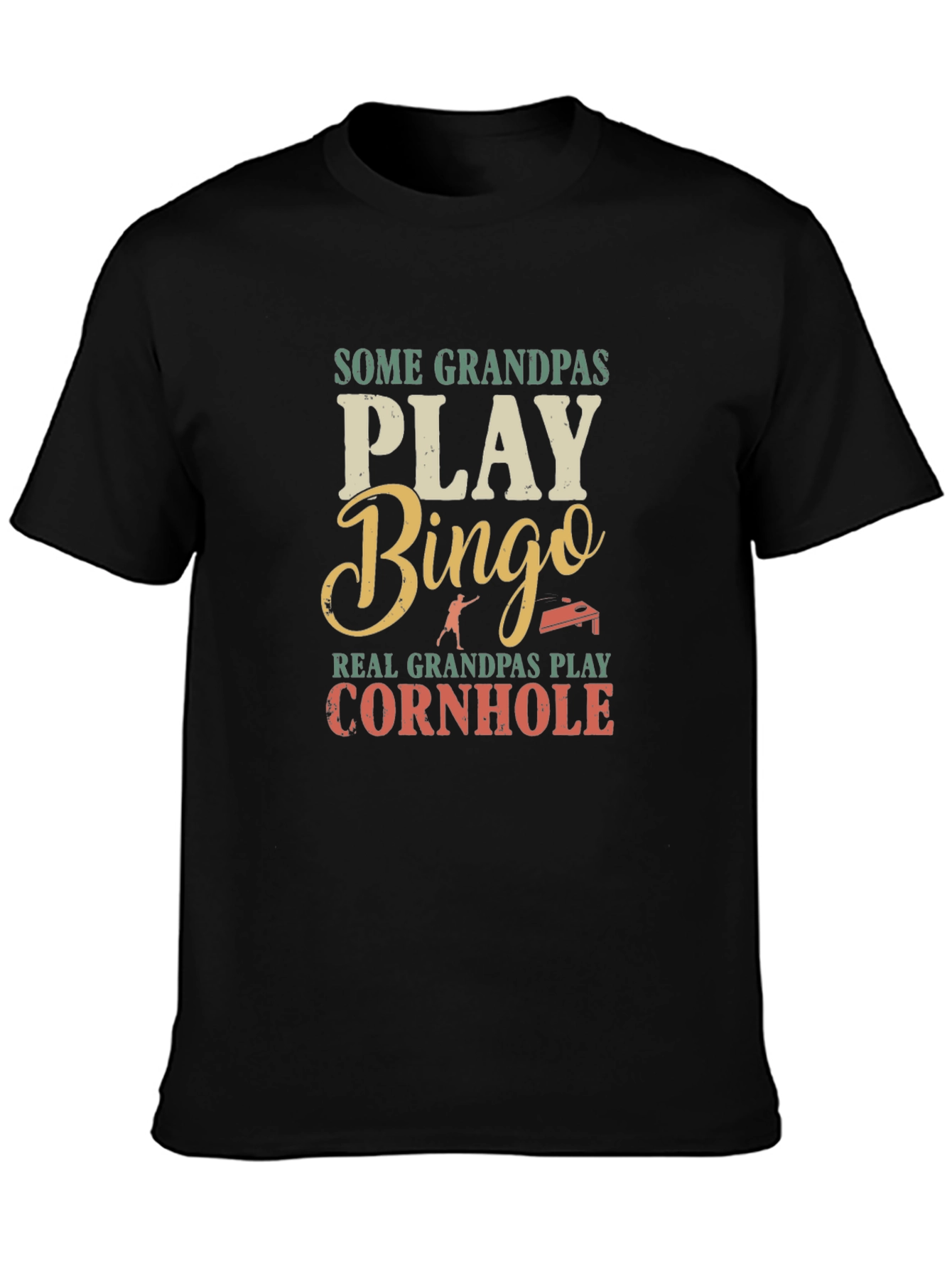 Cornhole Grandpa T-Shirt