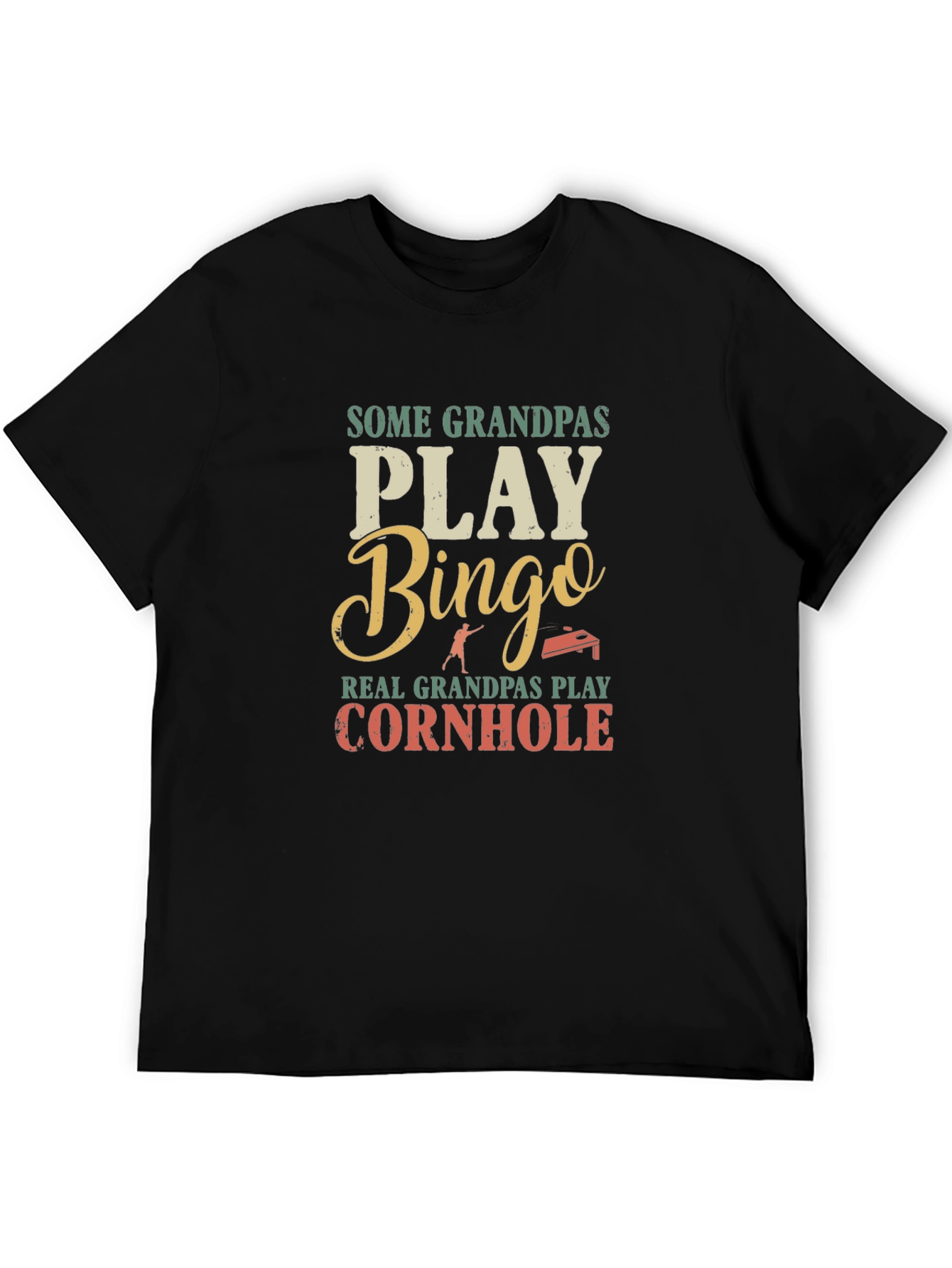 Cornhole Grandpa T-Shirt