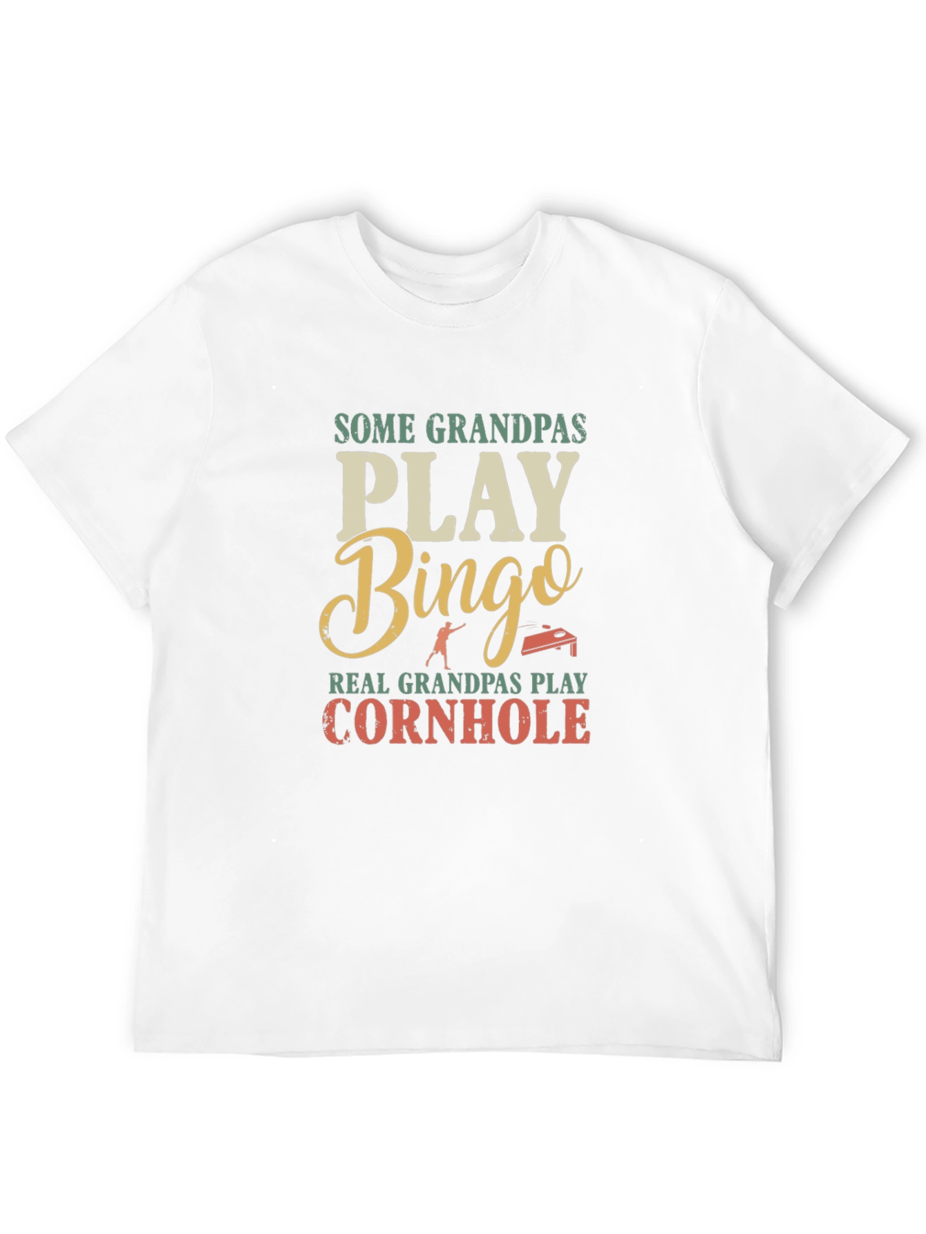 Cornhole Grandpa T-Shirt
