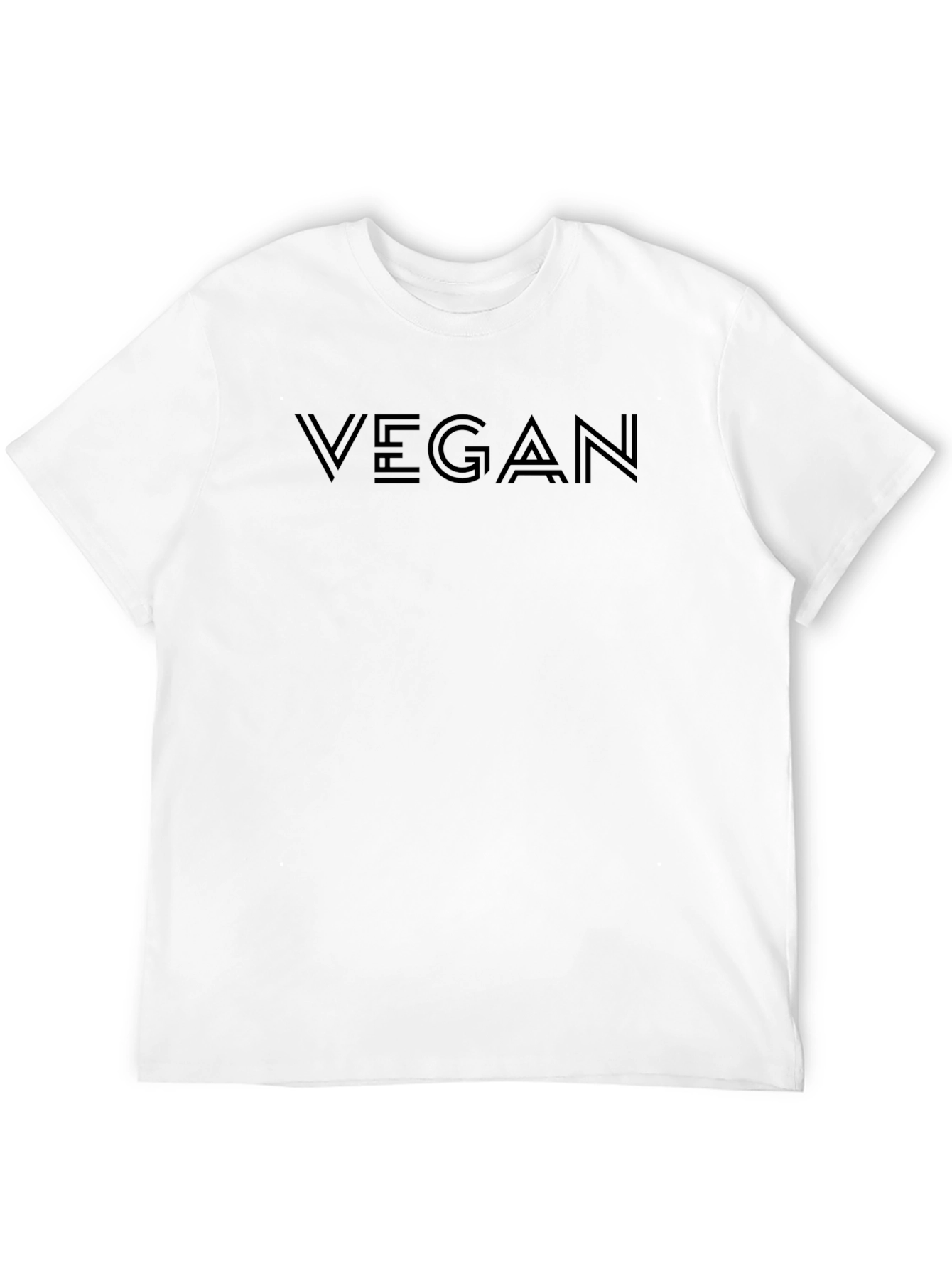 Vegan Graphic Tee - Black
