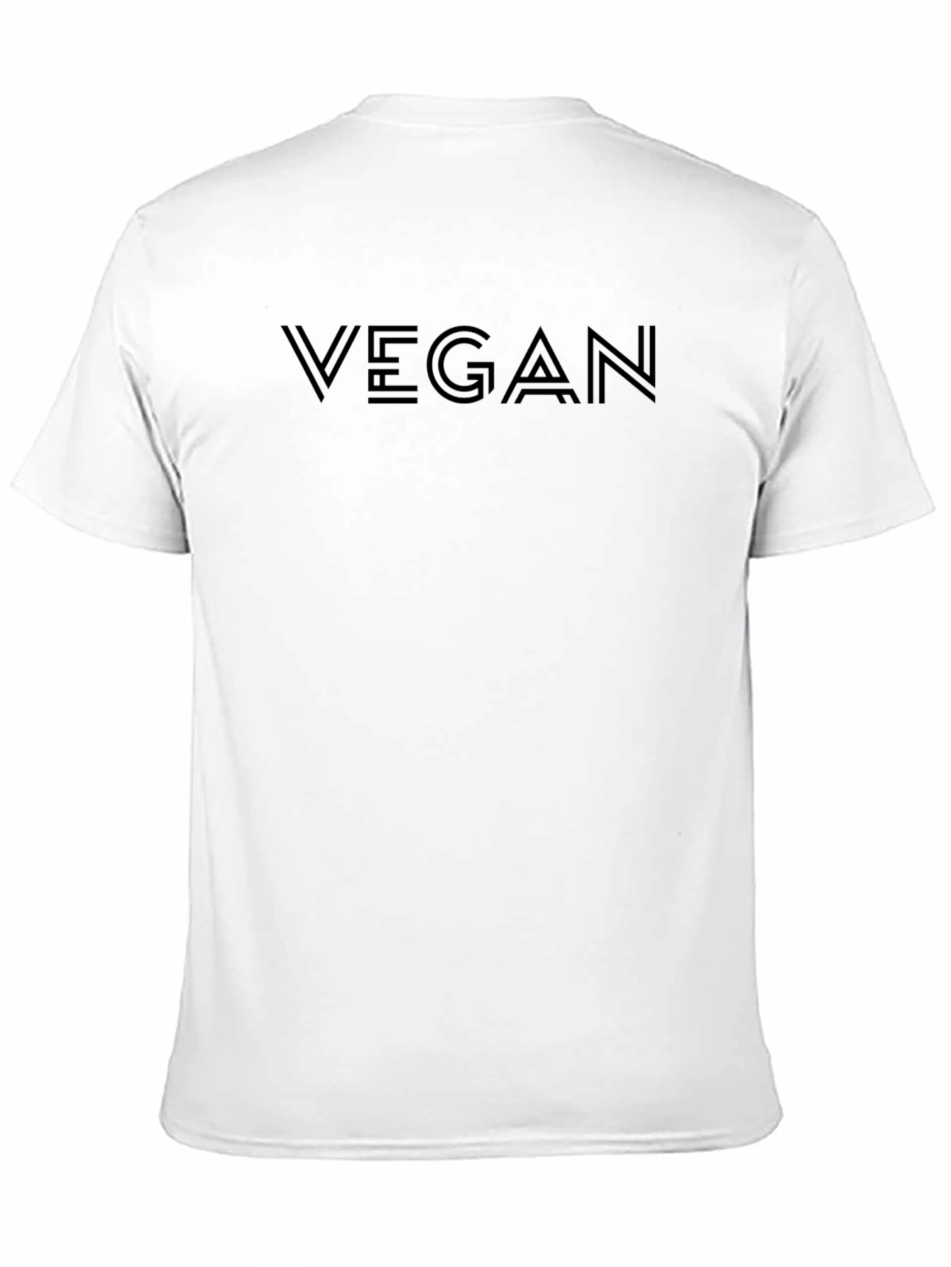 Vegan Graphic Tee - Black