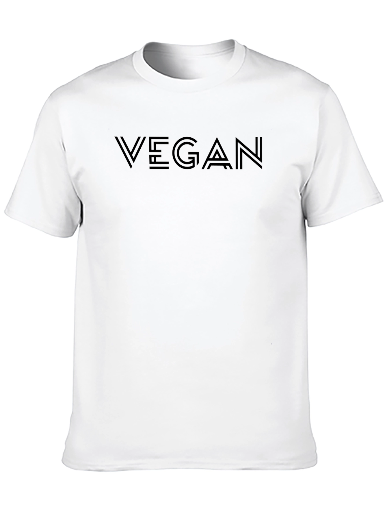 Vegan Graphic Tee - Black