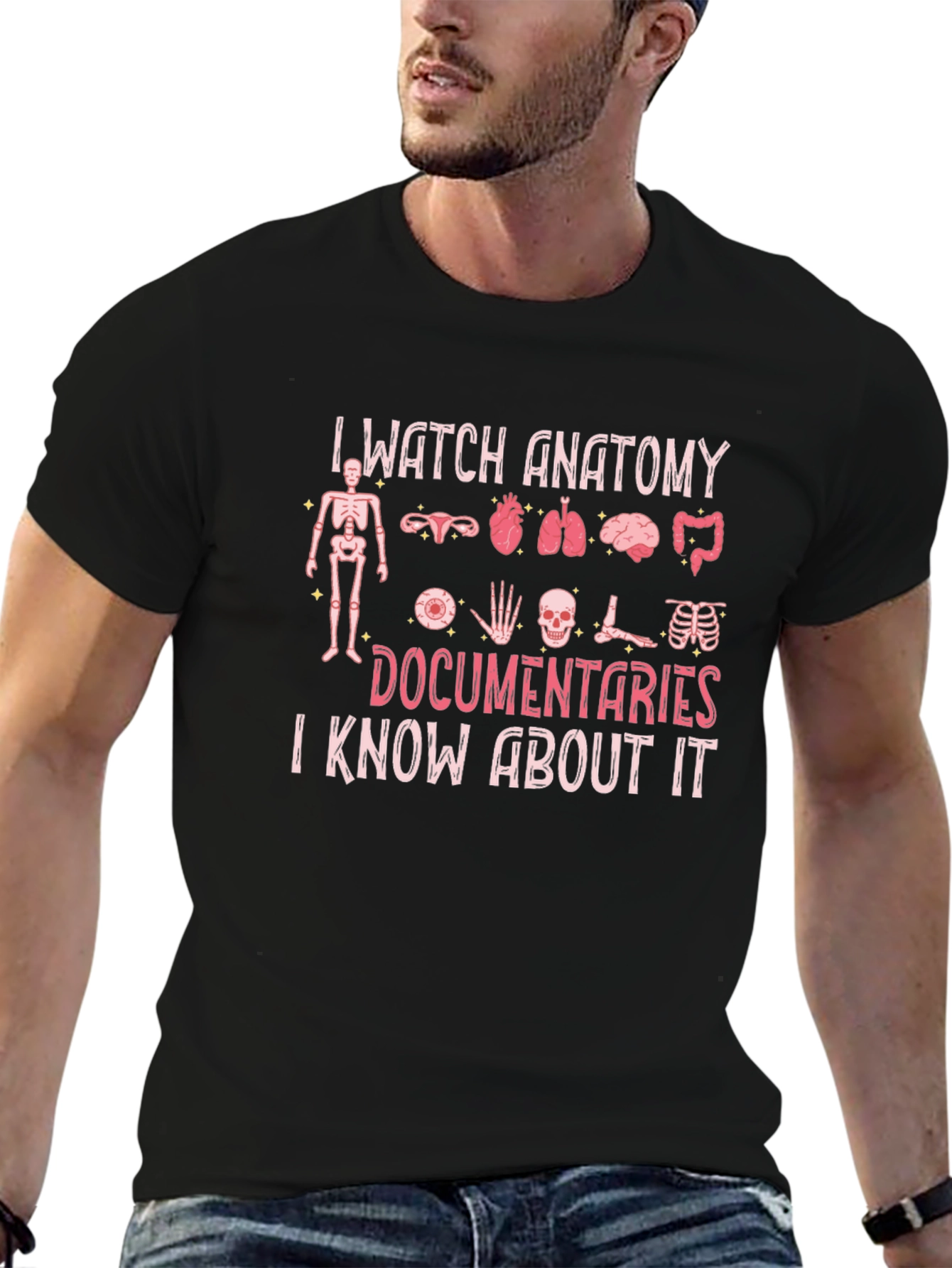 Anatomy Documentaries Graphic T-Shirt