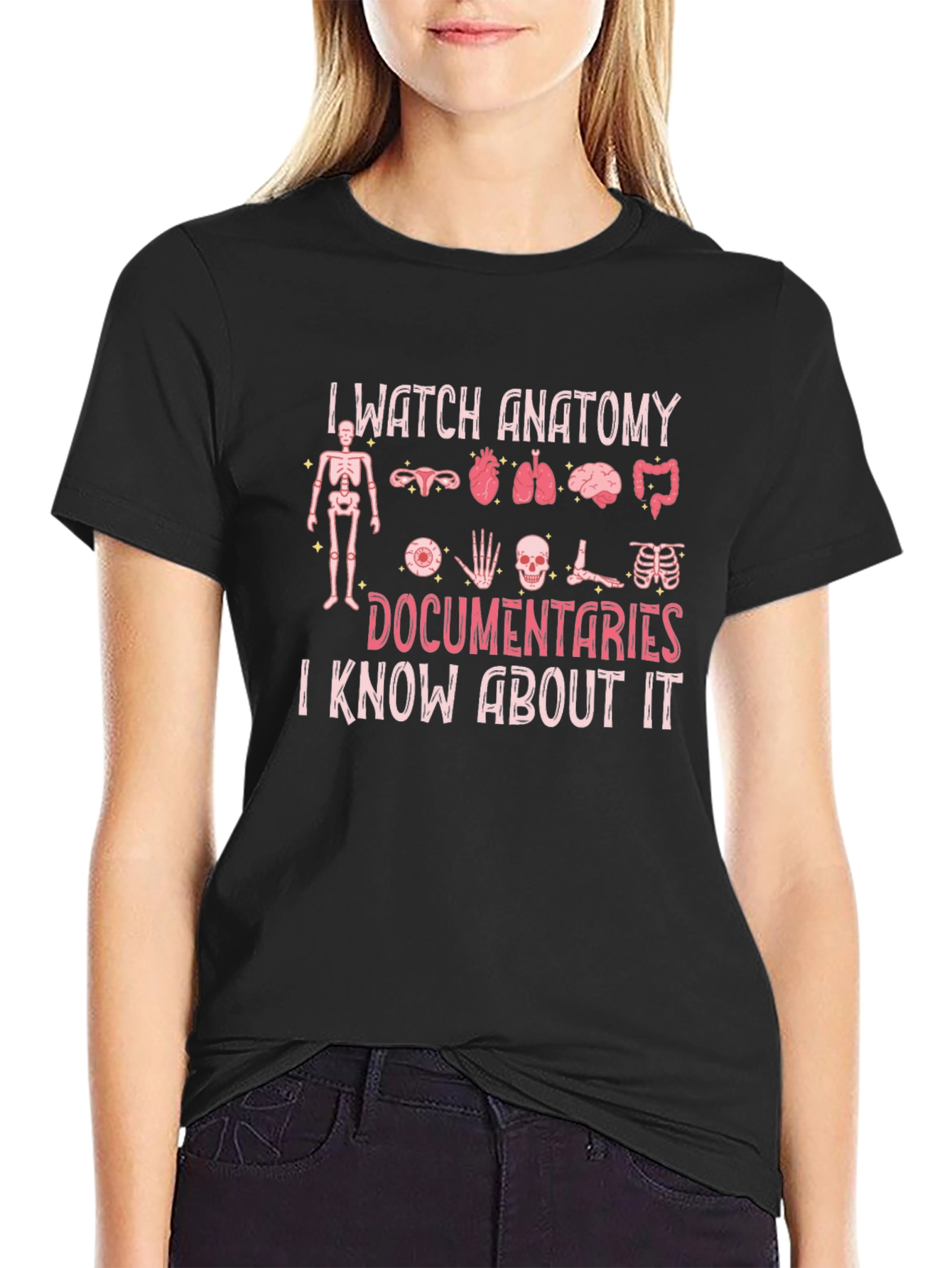 Anatomy Documentaries Graphic T-Shirt