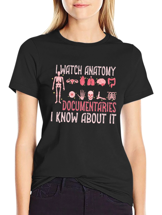 Anatomy Documentaries Graphic T-Shirt