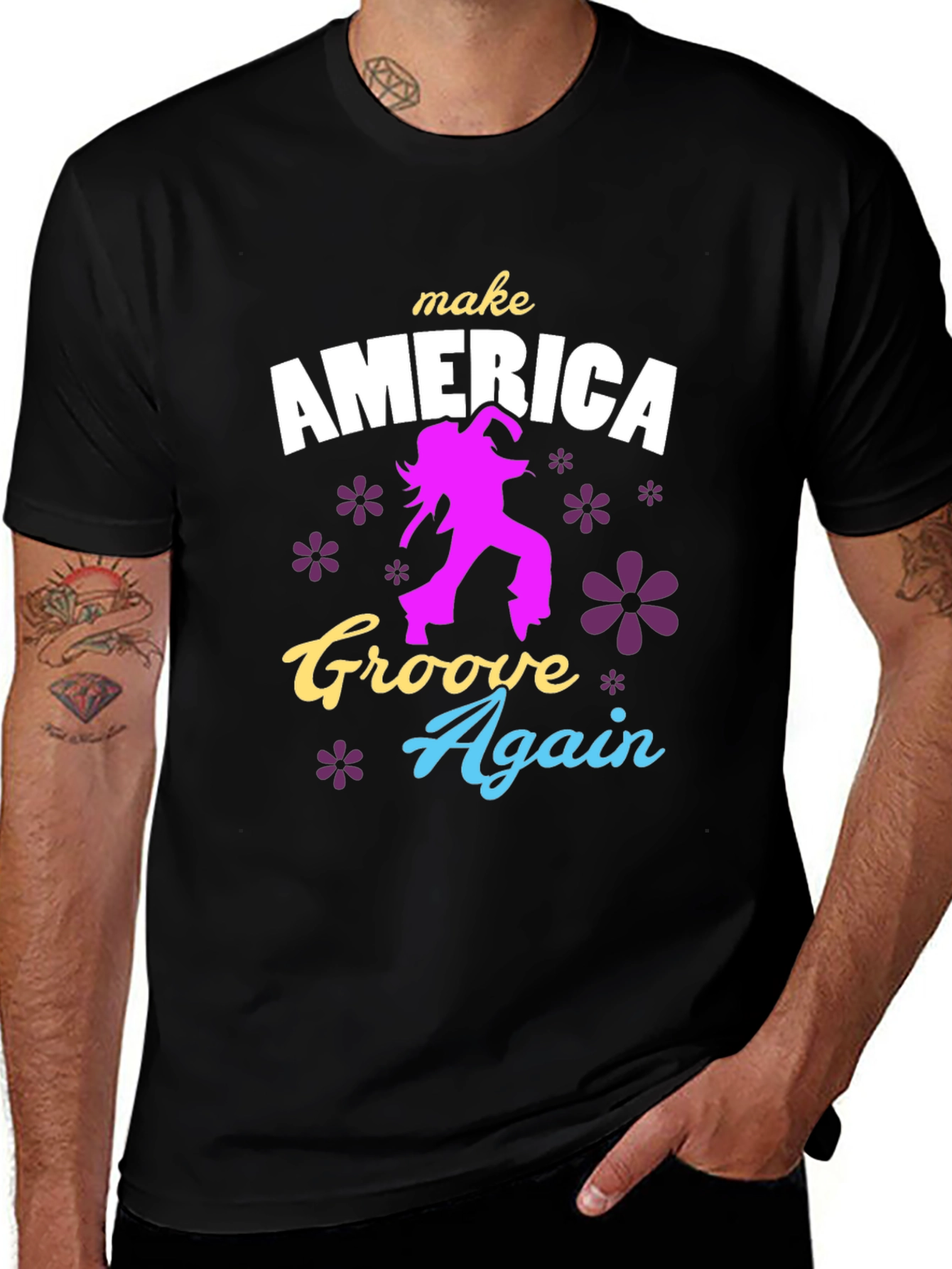 Make America Groove Again Graphic T-Shirt