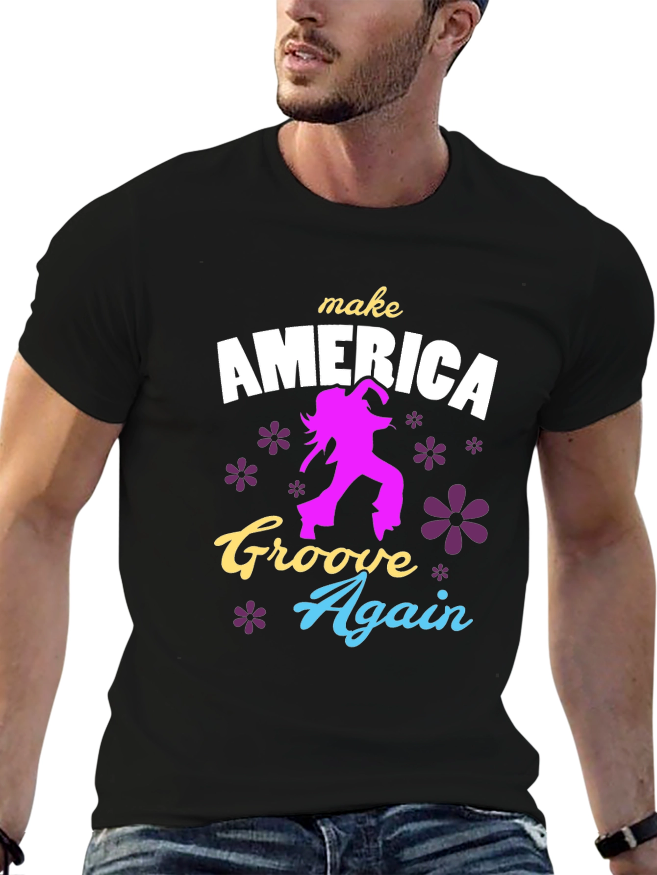 Make America Groove Again Graphic T-Shirt
