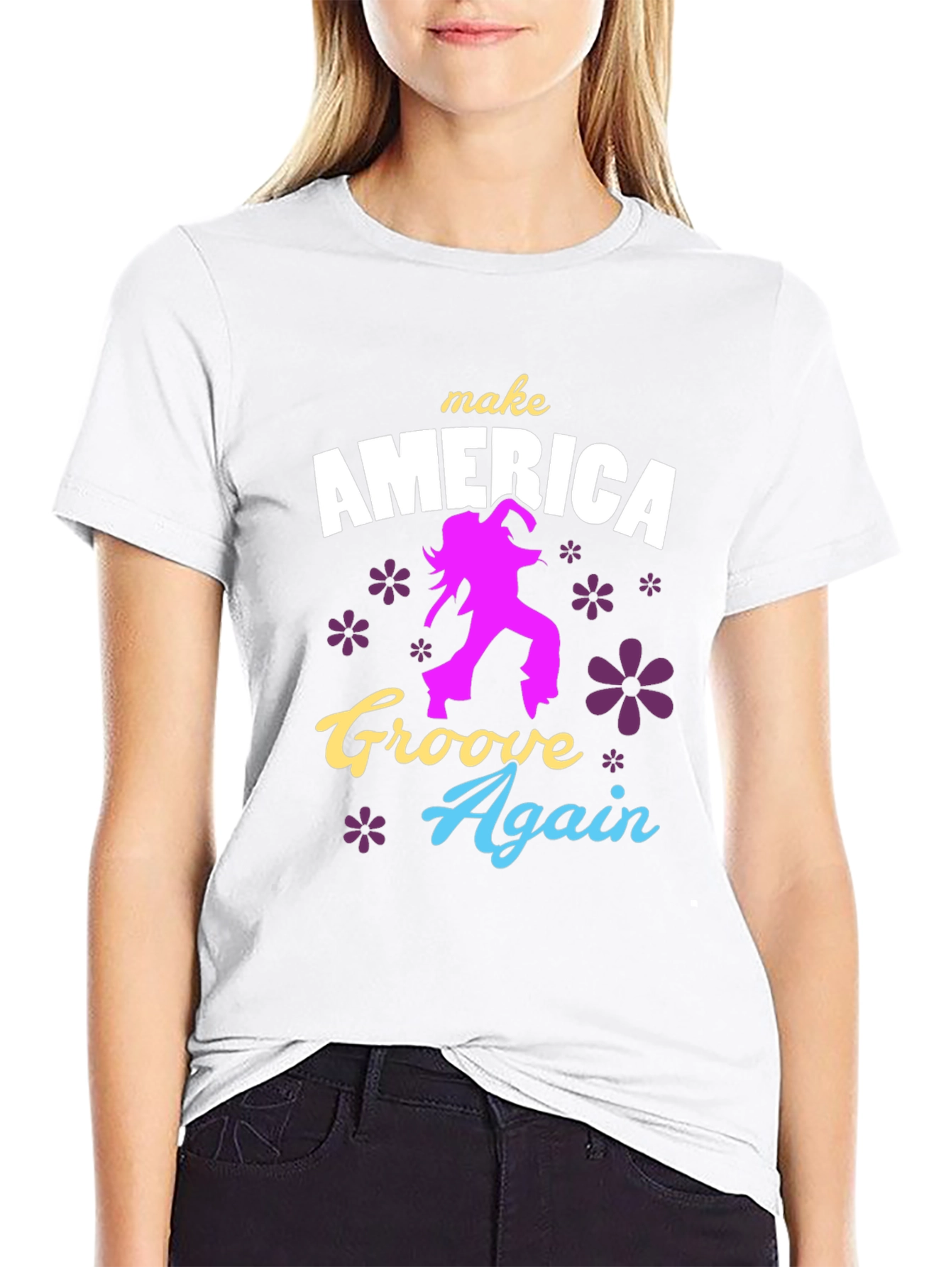 Make America Groove Again Graphic T-Shirt