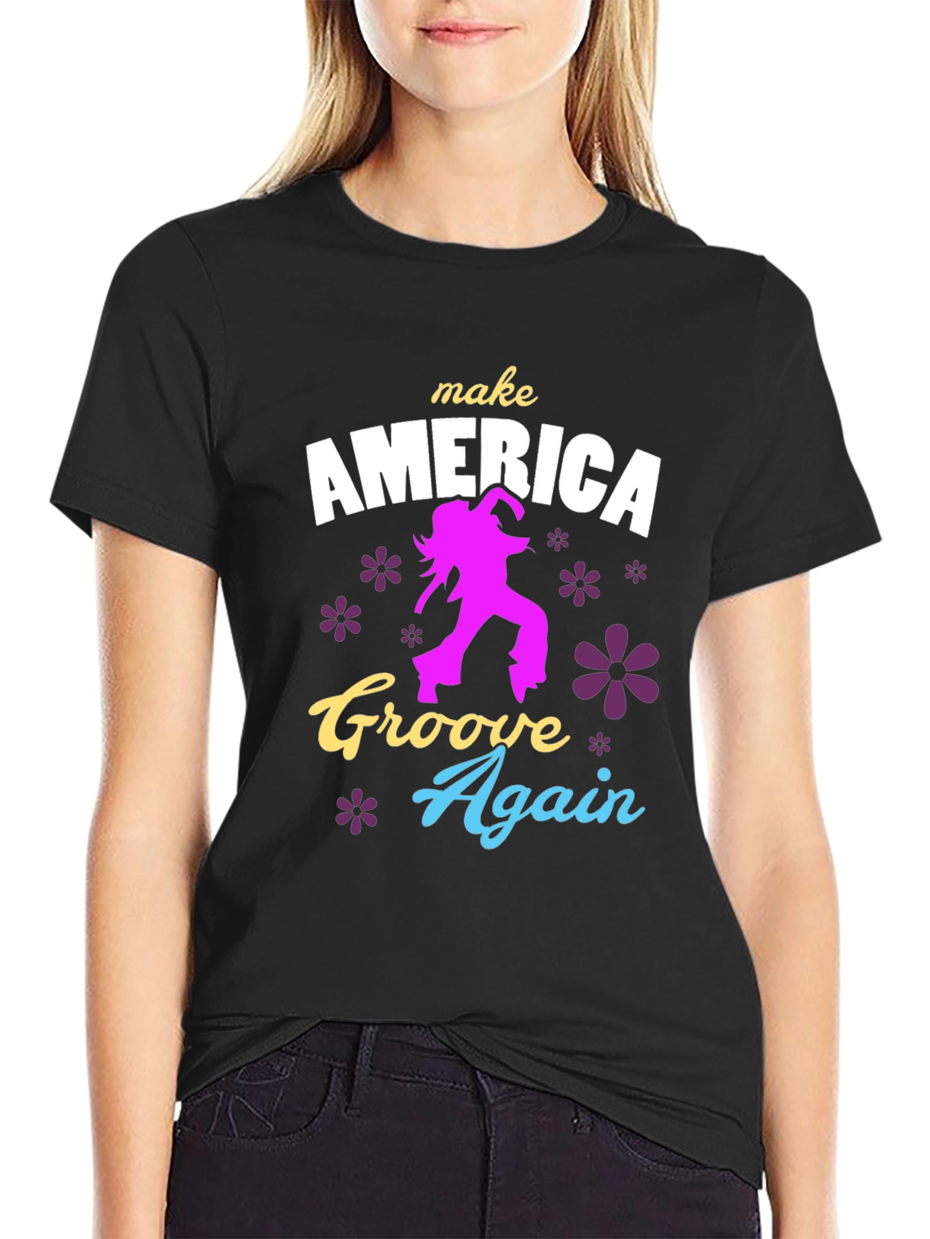 Make America Groove Again Graphic T-Shirt