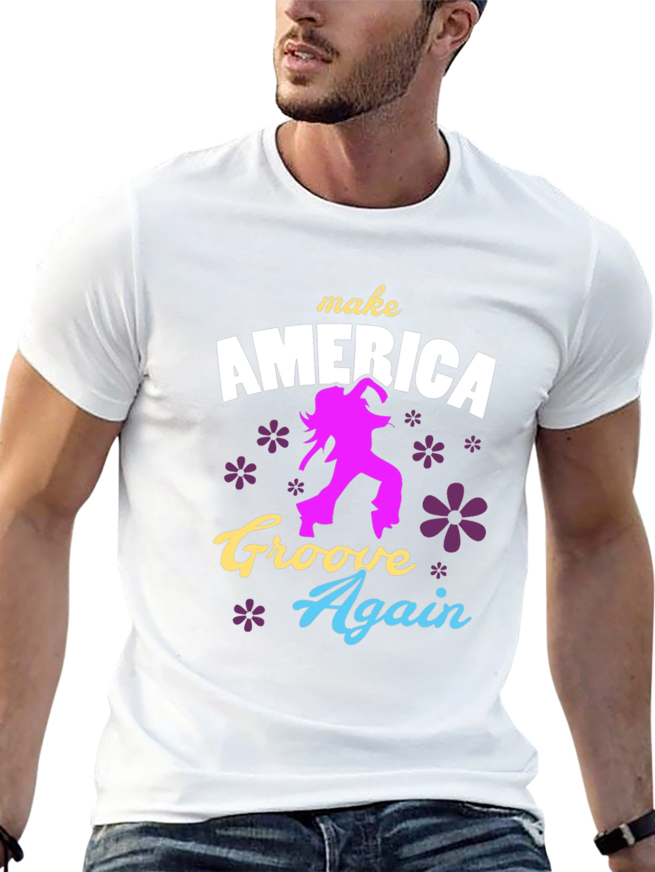 Make America Groove Again Graphic T-Shirt