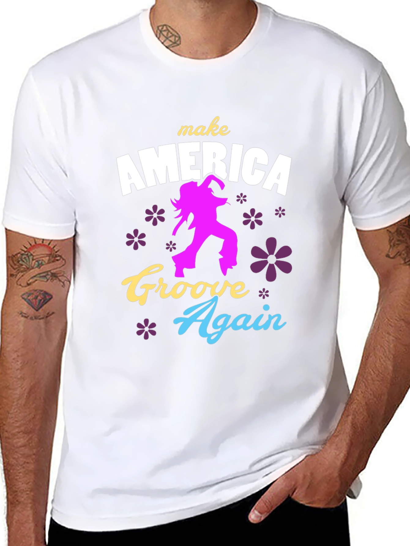 Make America Groove Again Graphic T-Shirt