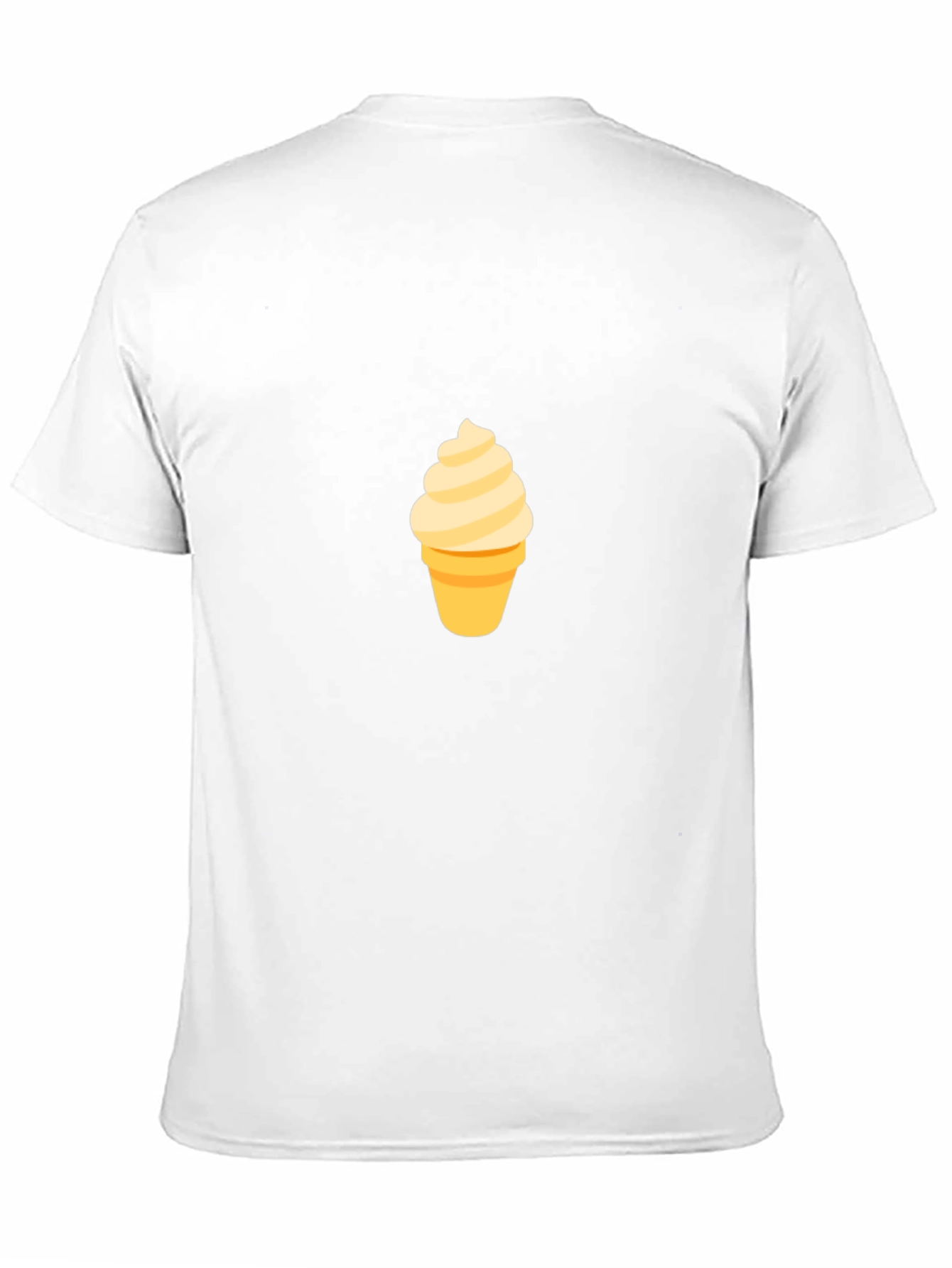 Ice Cream Graphic Black T-Shirt