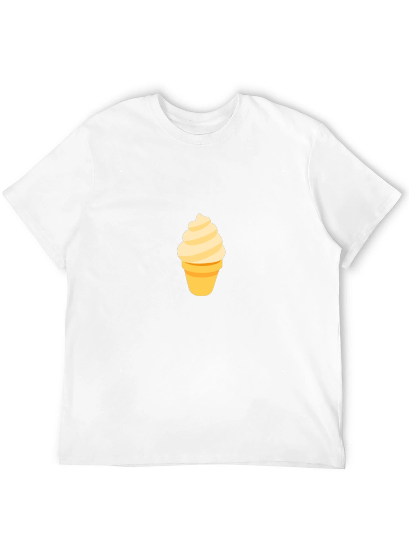 Ice Cream Graphic Black T-Shirt