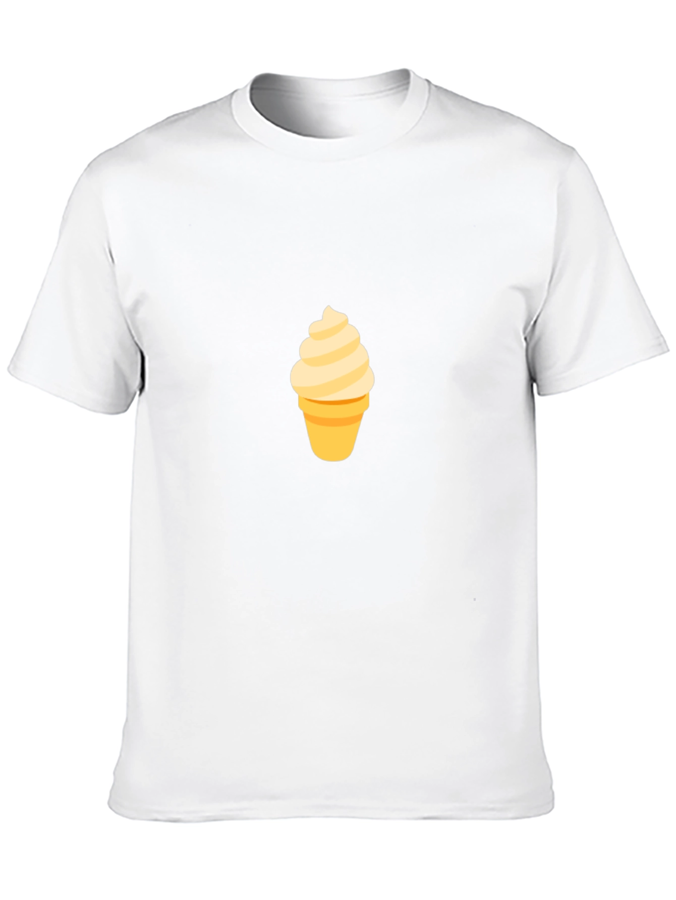 Ice Cream Graphic Black T-Shirt
