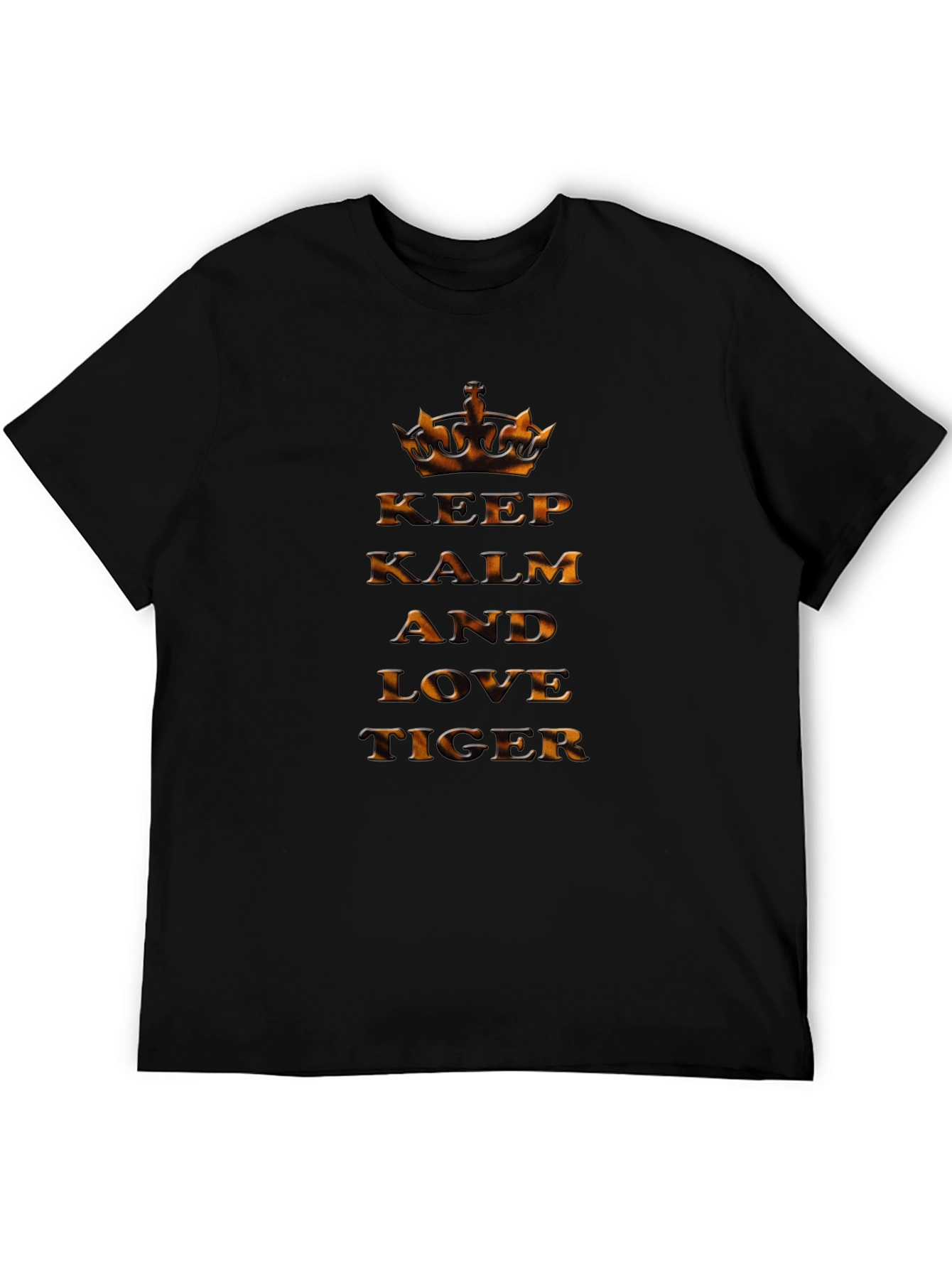 Keep Calm and Love Tiger Graphic Tee