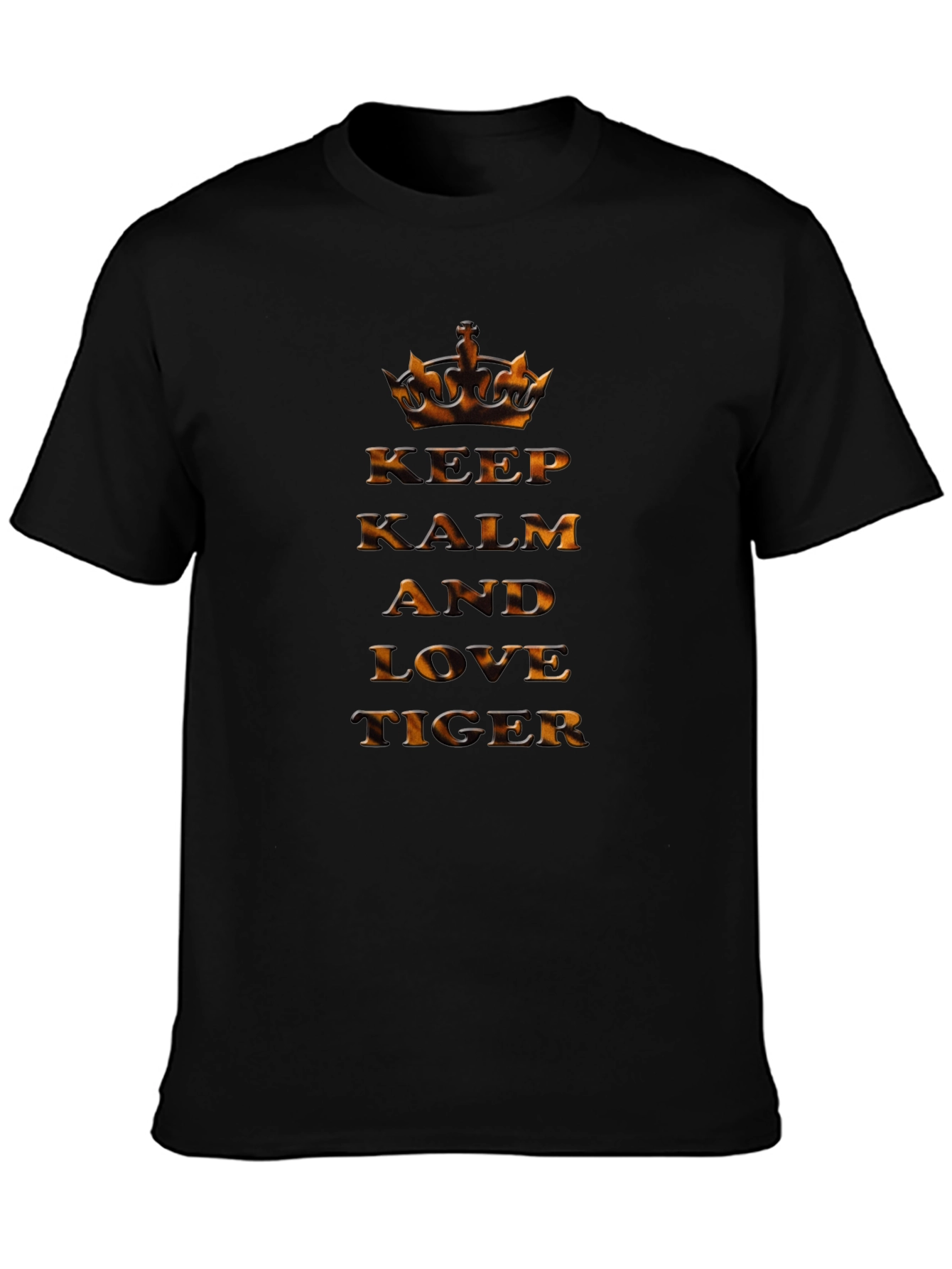 Keep Calm and Love Tiger Graphic Tee