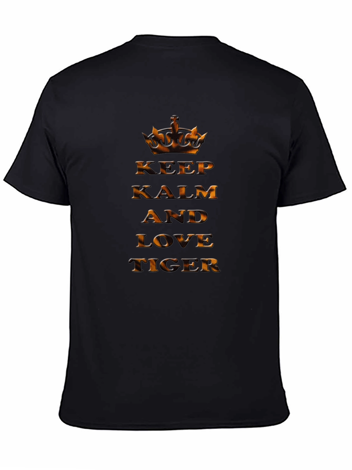 Keep Calm and Love Tiger Graphic Tee