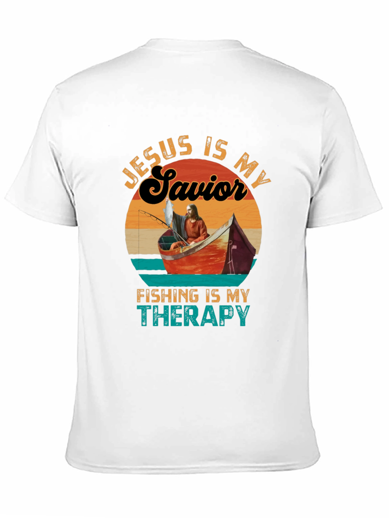 Jesus Is My Savior Fishing T-Shirt