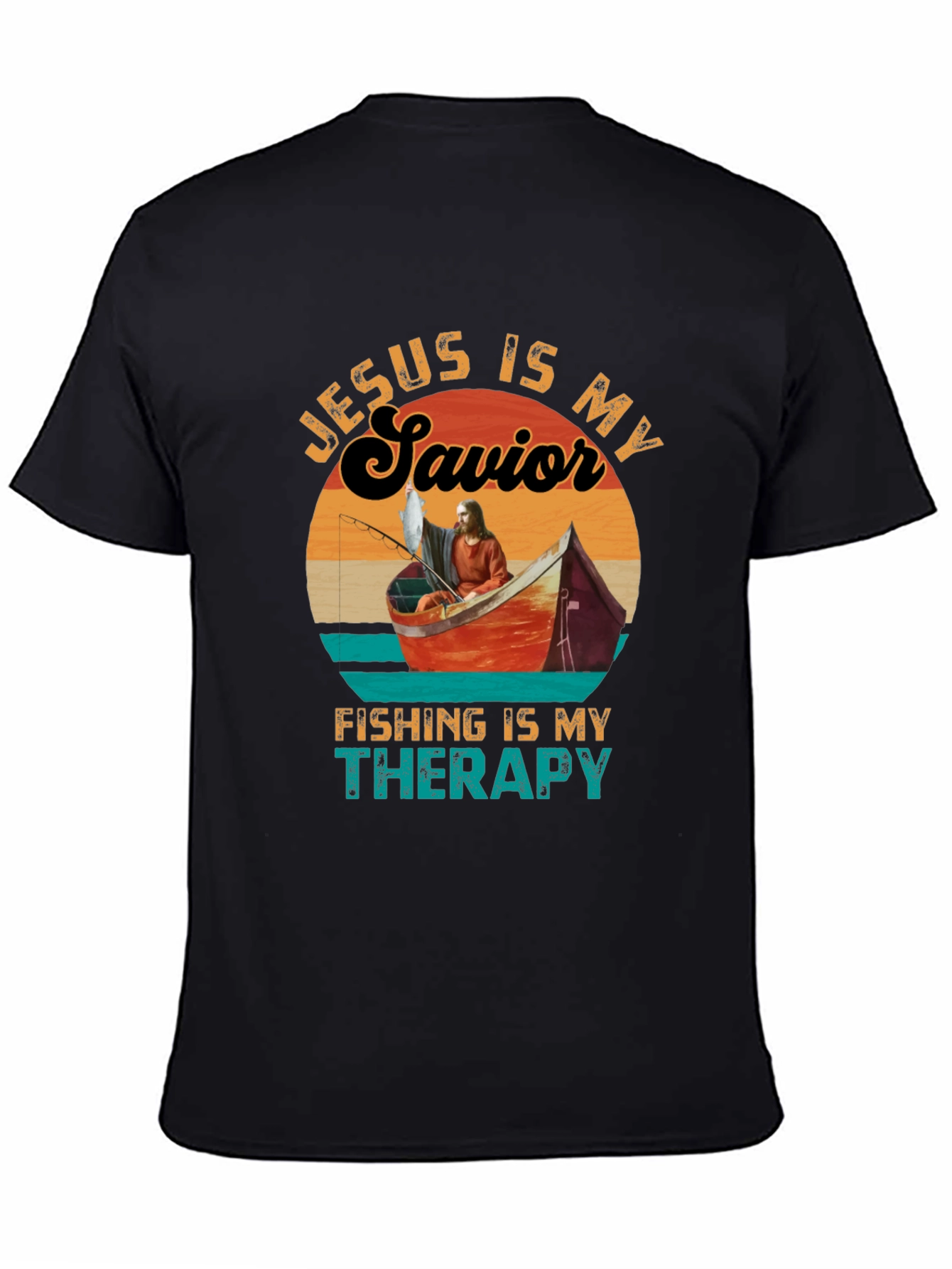 Jesus Is My Savior Fishing T-Shirt