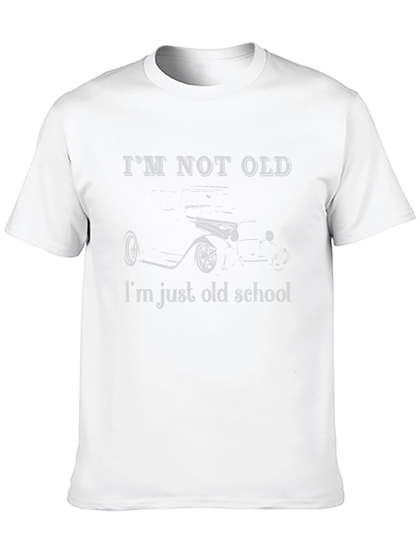 Im Not Old Im Old School Car T-Shirt