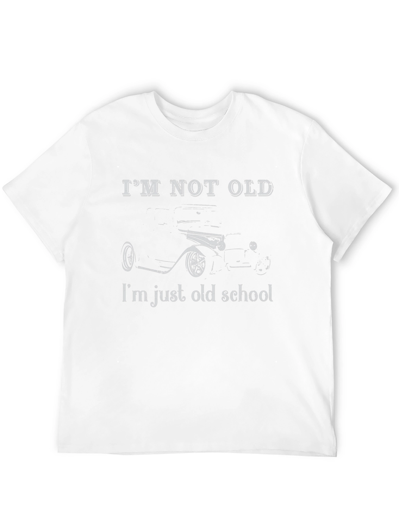 Im Not Old Im Old School Car T-Shirt