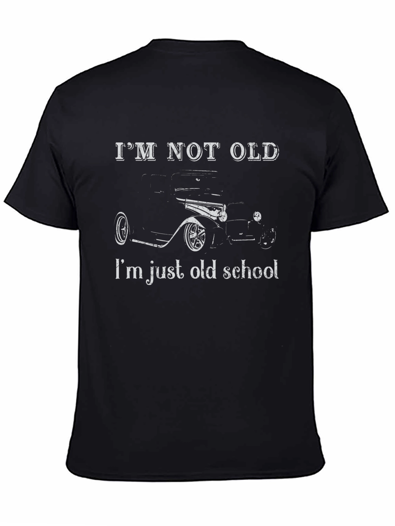 Im Not Old Im Old School Car T-Shirt