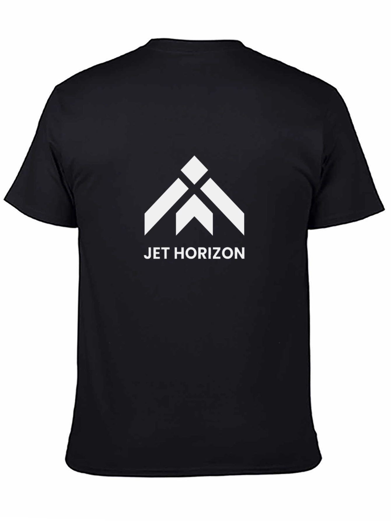 Jet Horizon Black Graphic Tee