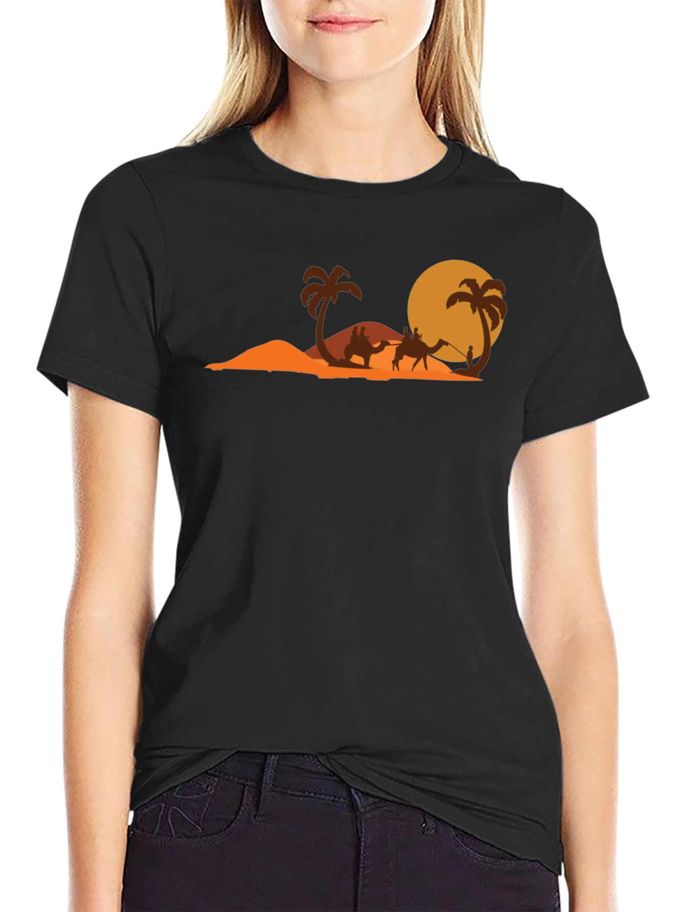 Desert Oasis Graphic T-Shirt