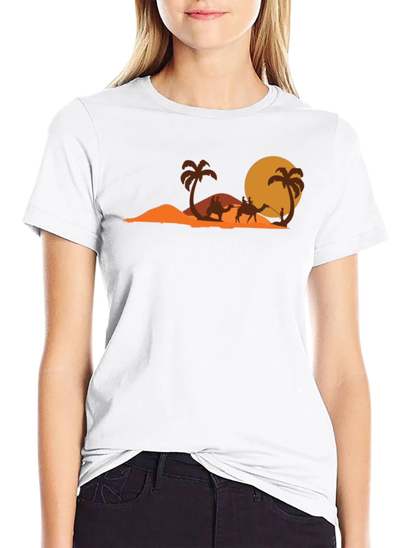 Desert Oasis Graphic T-Shirt