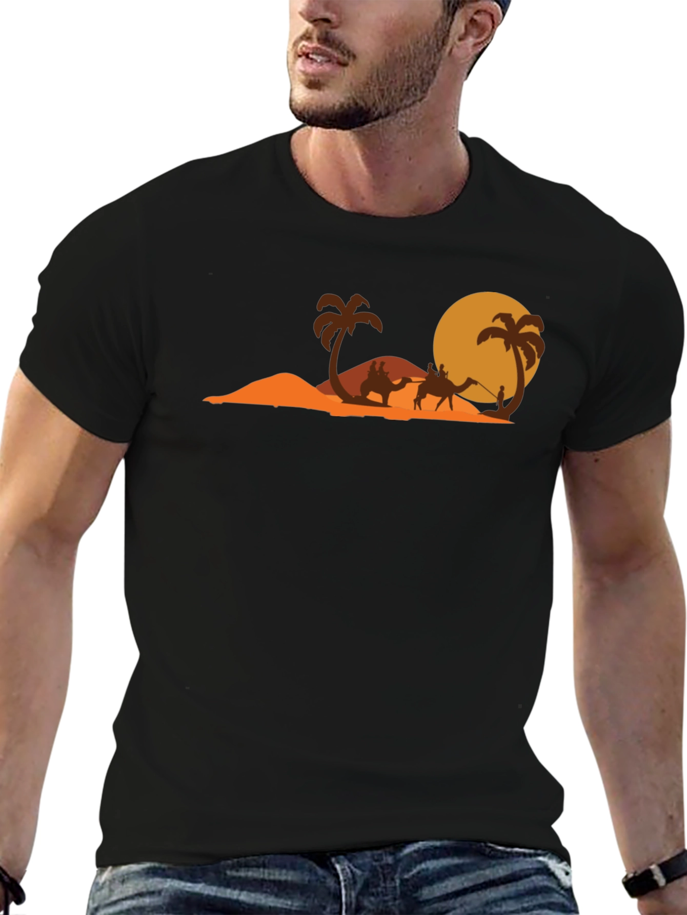 Desert Oasis Graphic T-Shirt