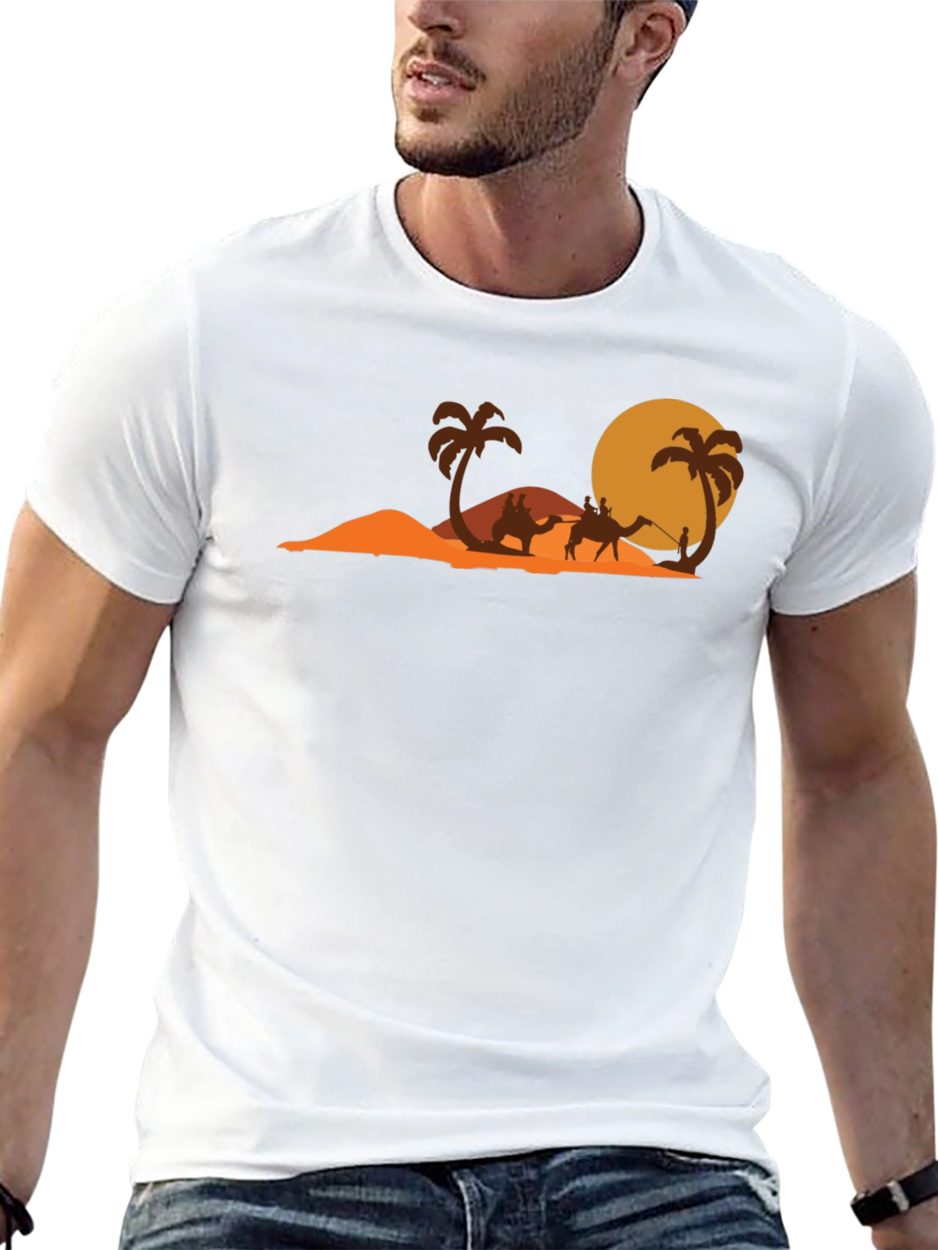 Desert Oasis Graphic T-Shirt