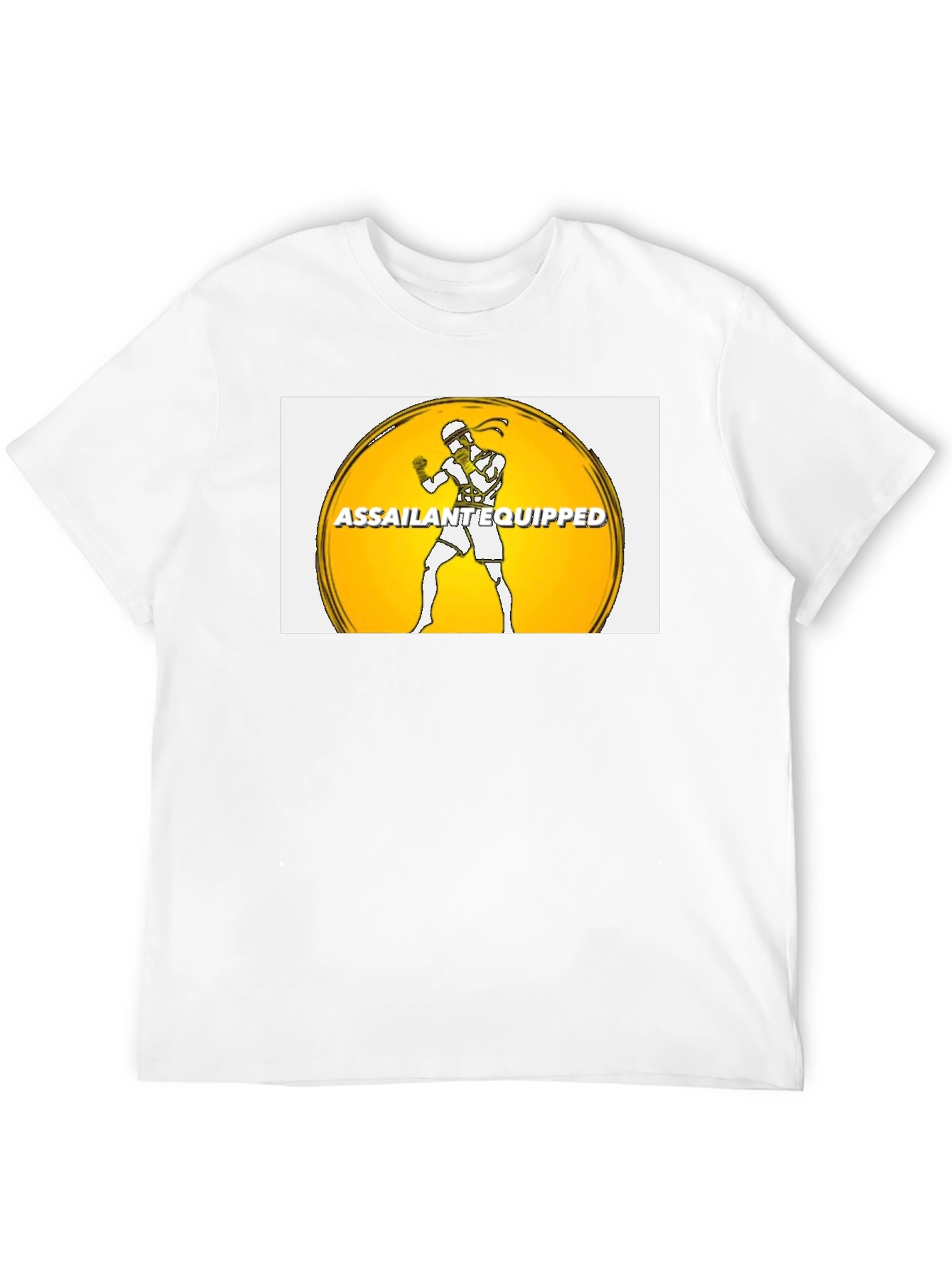 Assailant Equipped Graphic Tee - Black Cotton Blend