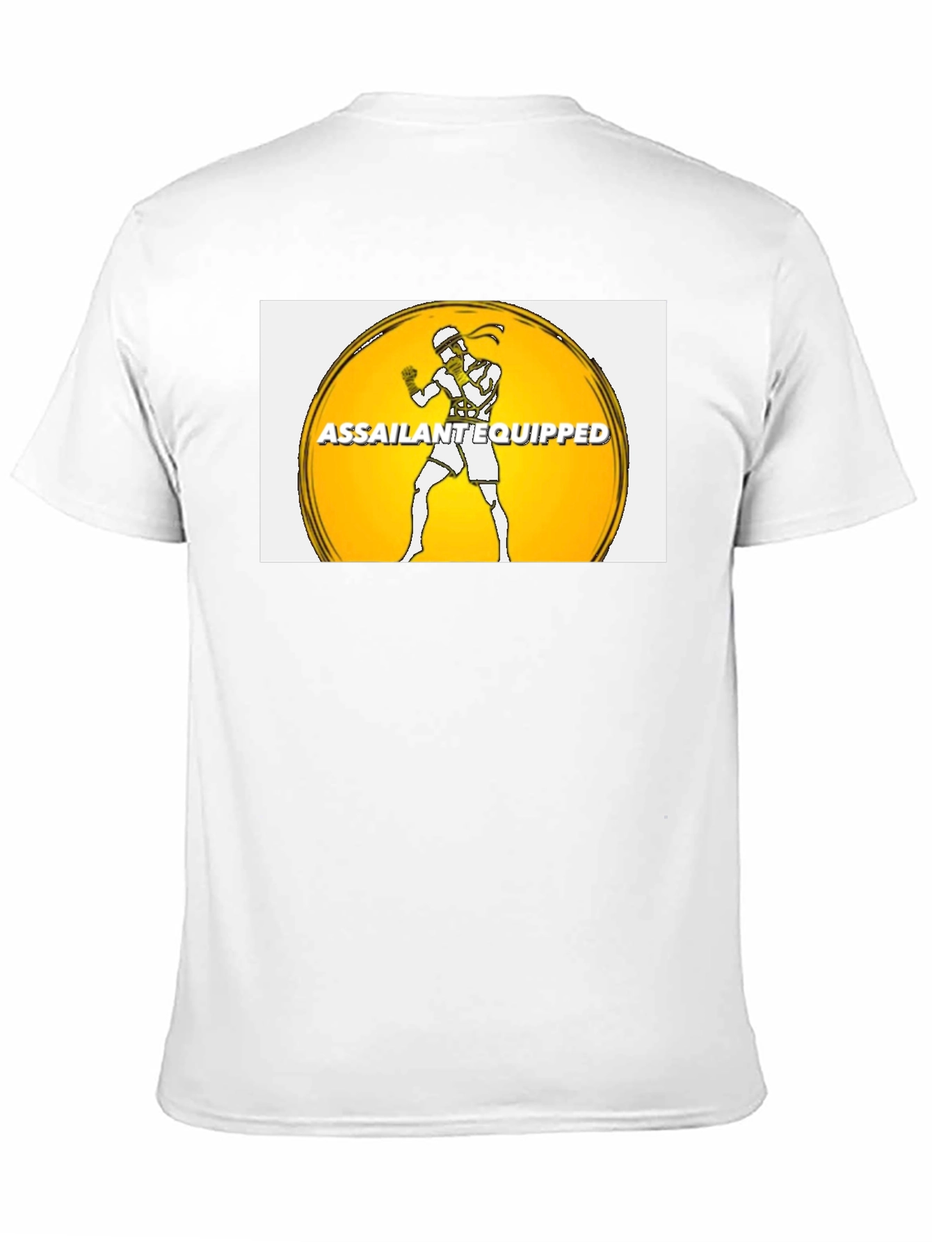 Assailant Equipped Graphic Tee - Black Cotton Blend
